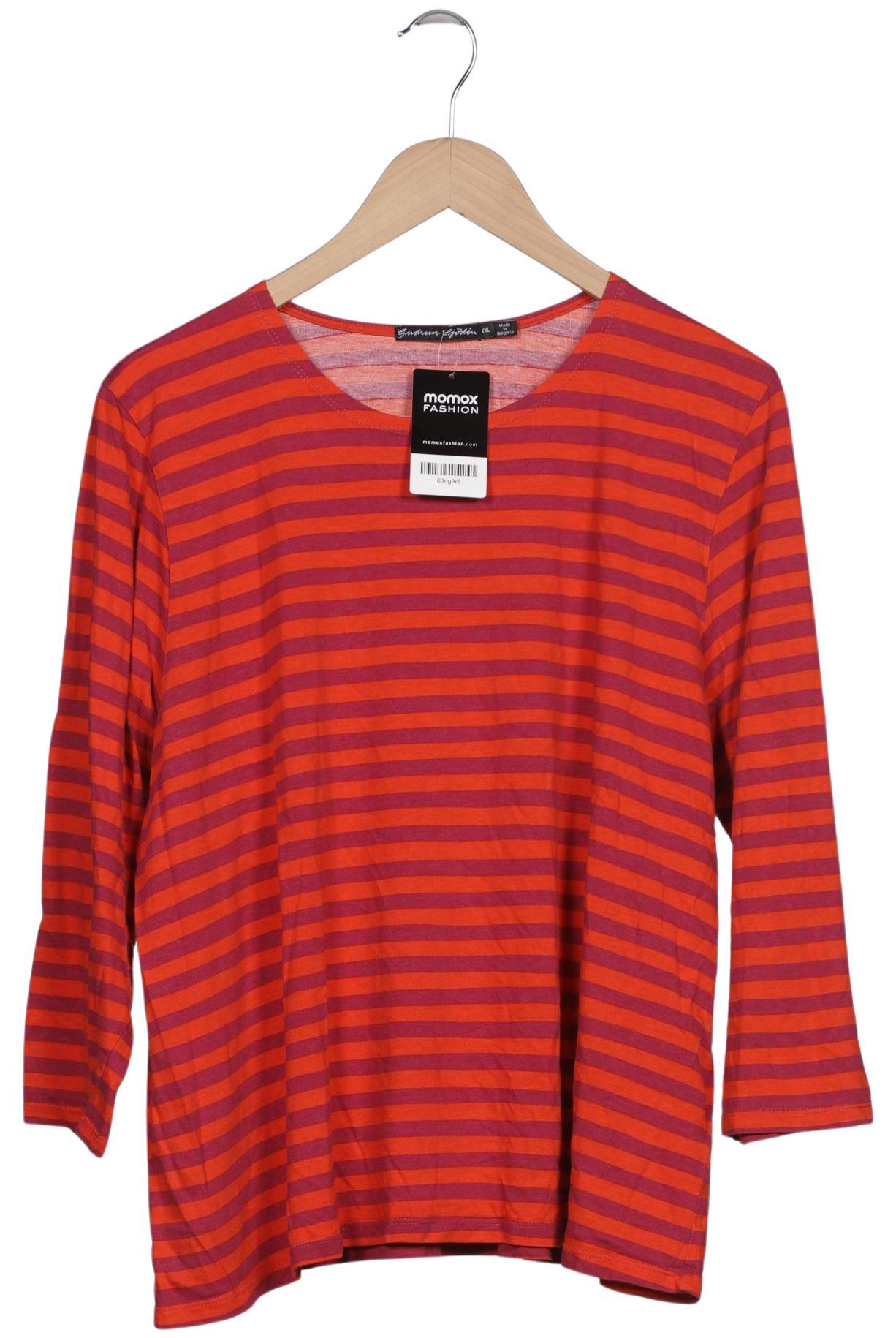 

Gudrun Sjödén Damen Langarmshirt, orange, Gr. 46