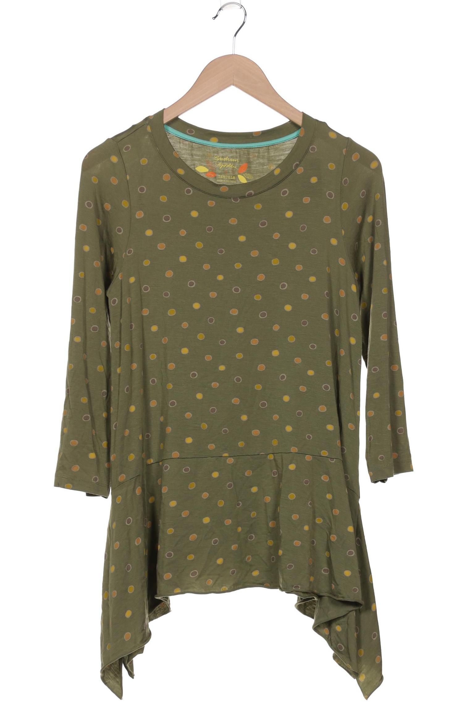 

Gudrun Sjödén Damen Langarmshirt, grün, Gr. 36