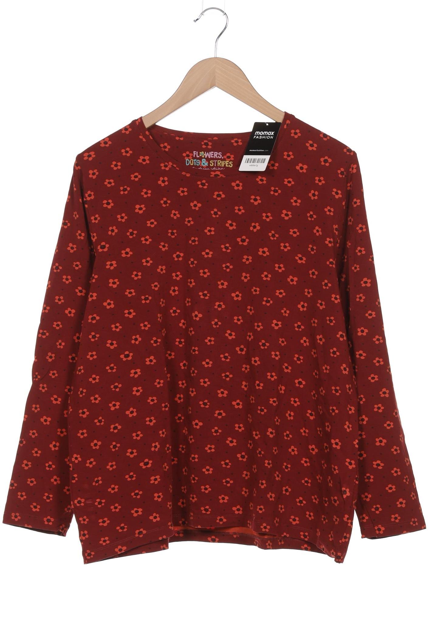 

Gudrun Sjödén Damen Langarmshirt, rot, Gr. 46