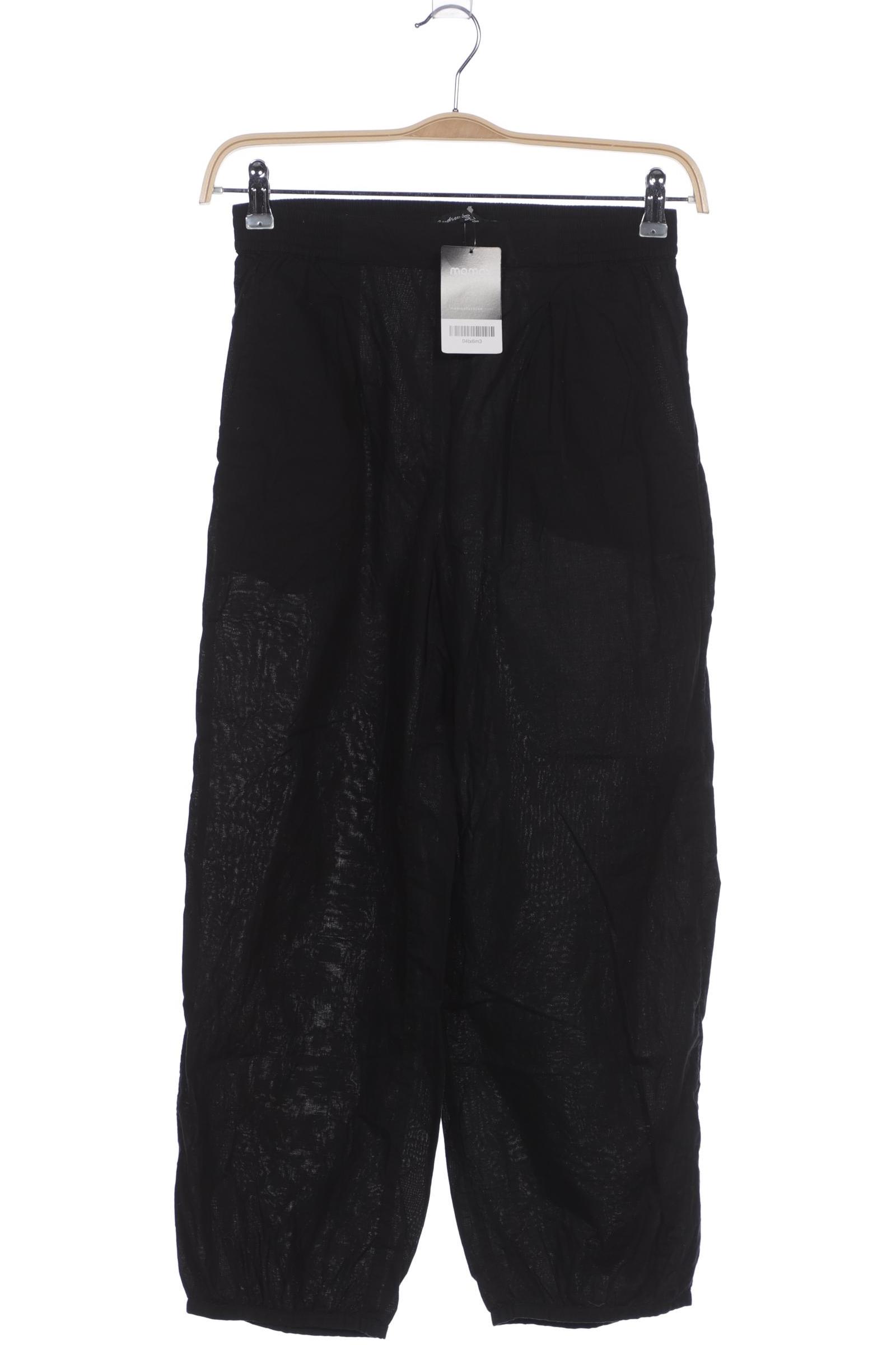 

Gudrun Sjödén Damen Stoffhose, schwarz, Gr. 0