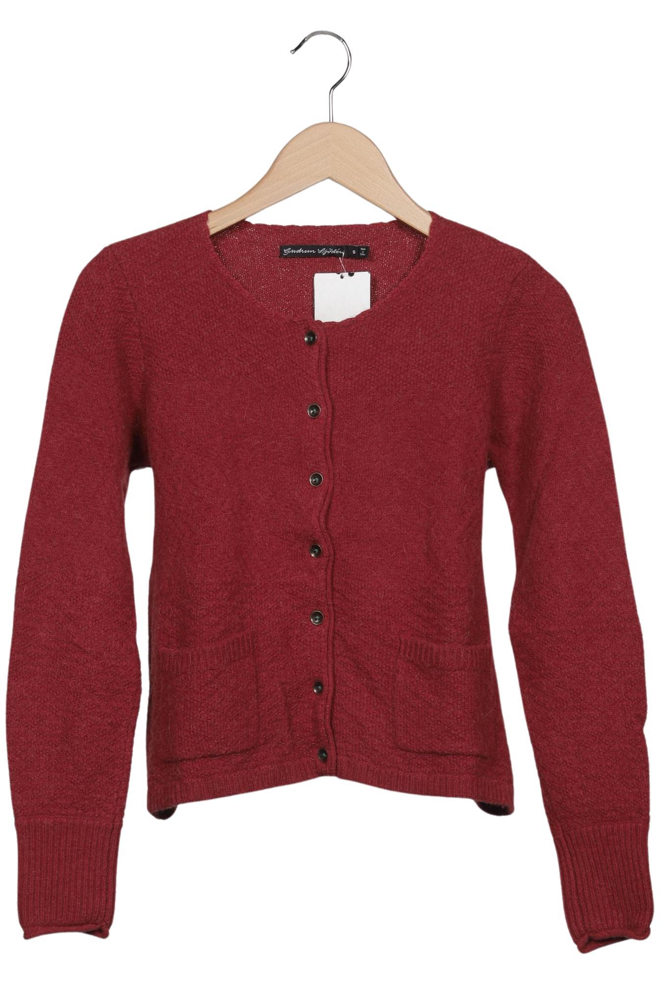 

Gudrun Sjödén Damen Strickjacke, rot, Gr. 36