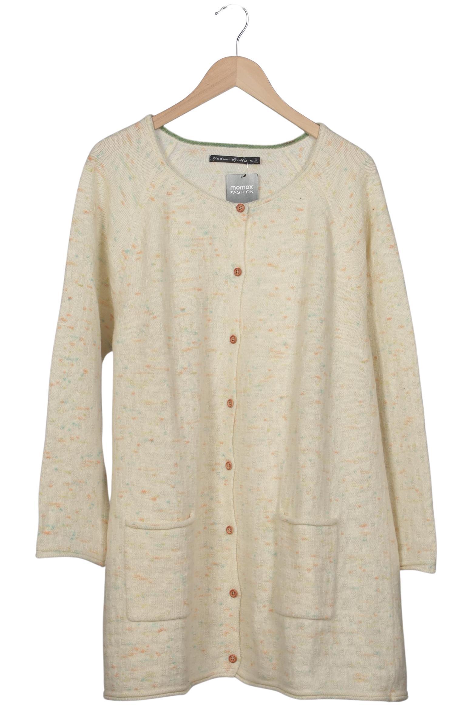 

Gudrun Sjödén Damen Strickjacke, cremeweiß, Gr. 44