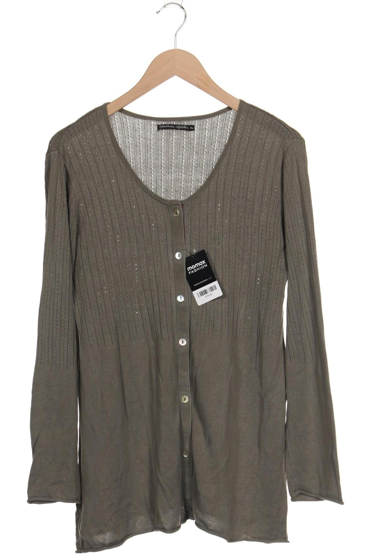 

Gudrun Sjödén Damen Strickjacke, grün, Gr. 44