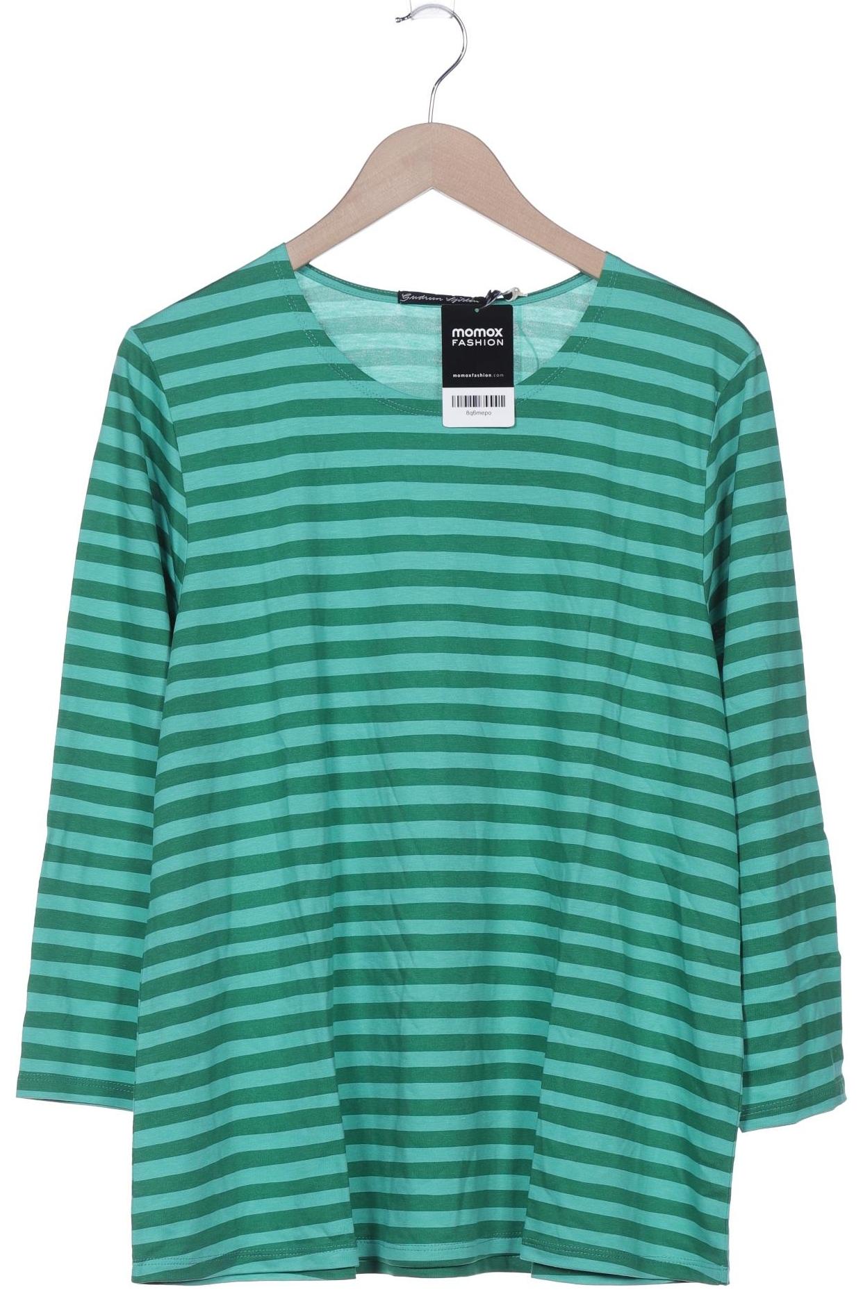 

Gudrun Sjödén Damen Langarmshirt, grün, Gr. 44