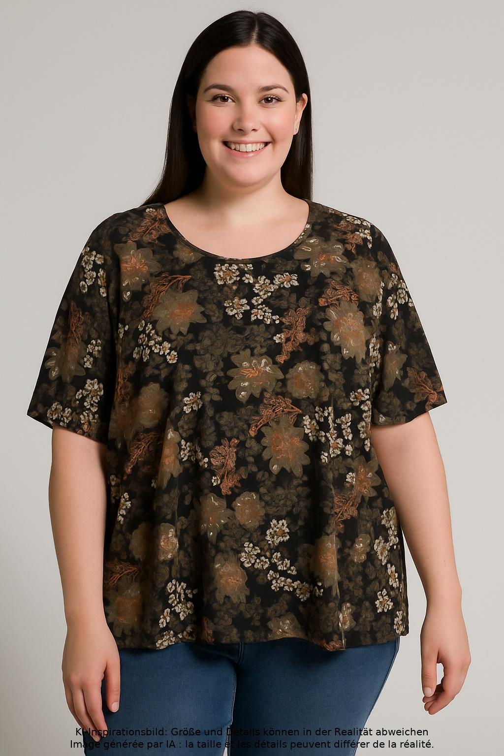 

Gudrun Sjödén Damen T-Shirt, mehrfarbig, Gr. 44