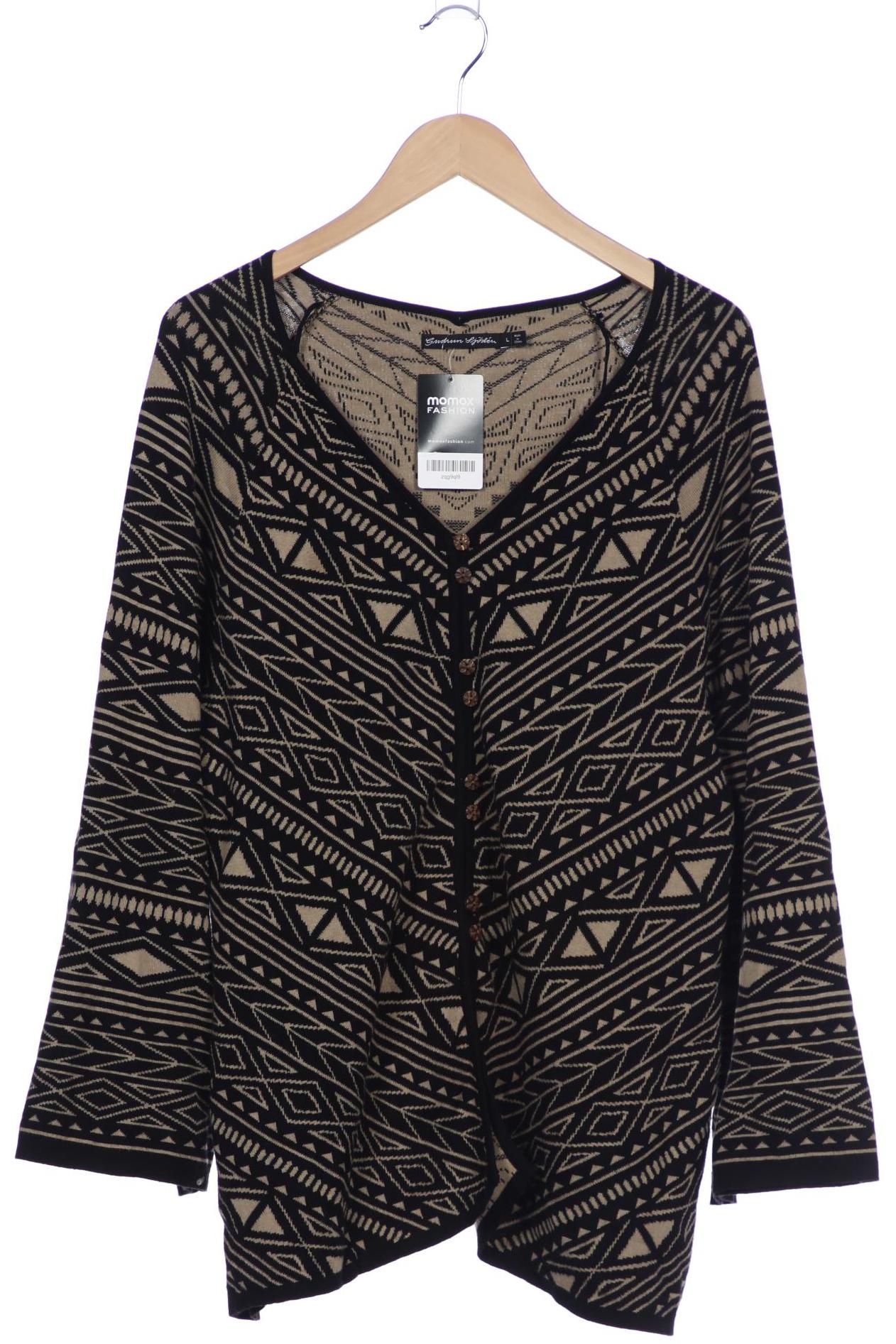 

Gudrun Sjödén Damen Strickjacke, schwarz, Gr. 42