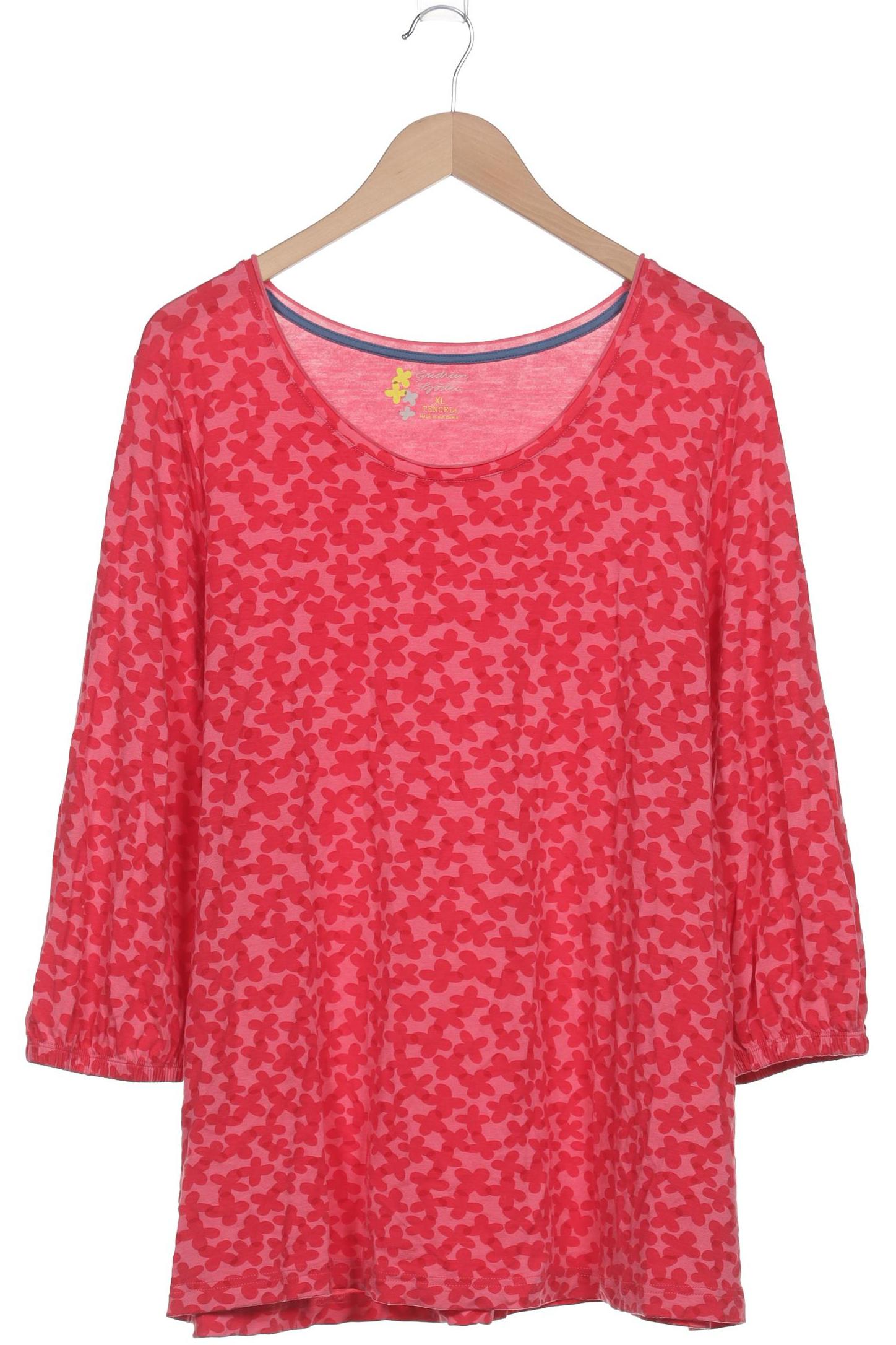 

Gudrun Sjödén Damen Langarmshirt, rot, Gr. 44