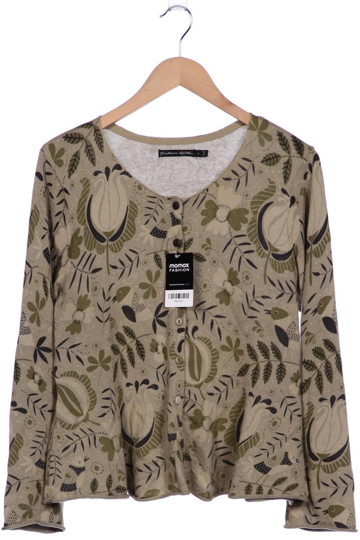 

Gudrun Sjödén Damen Strickjacke, grün, Gr. 42