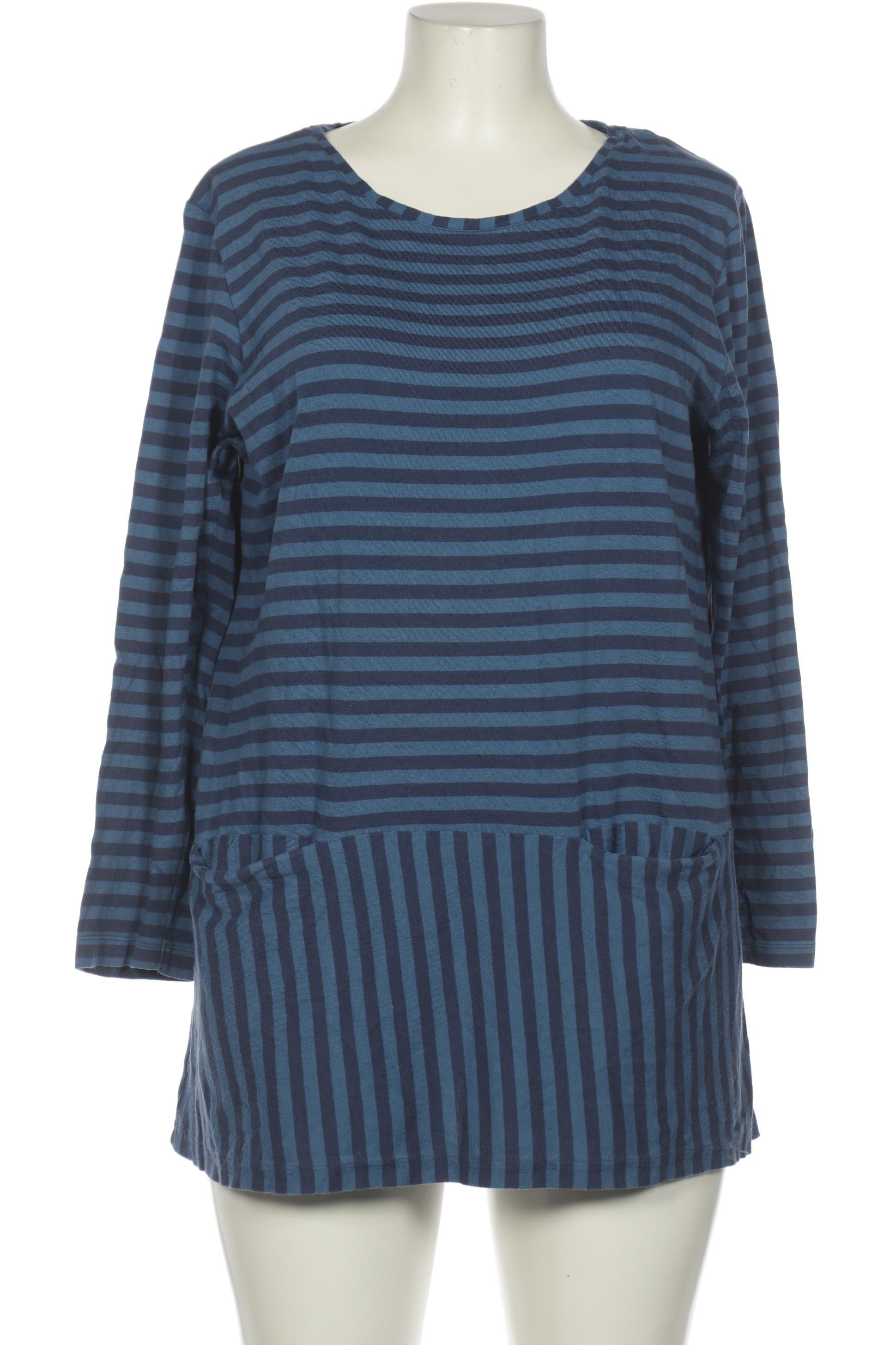 

Gudrun Sjödén Damen Langarmshirt, blau, Gr. 44