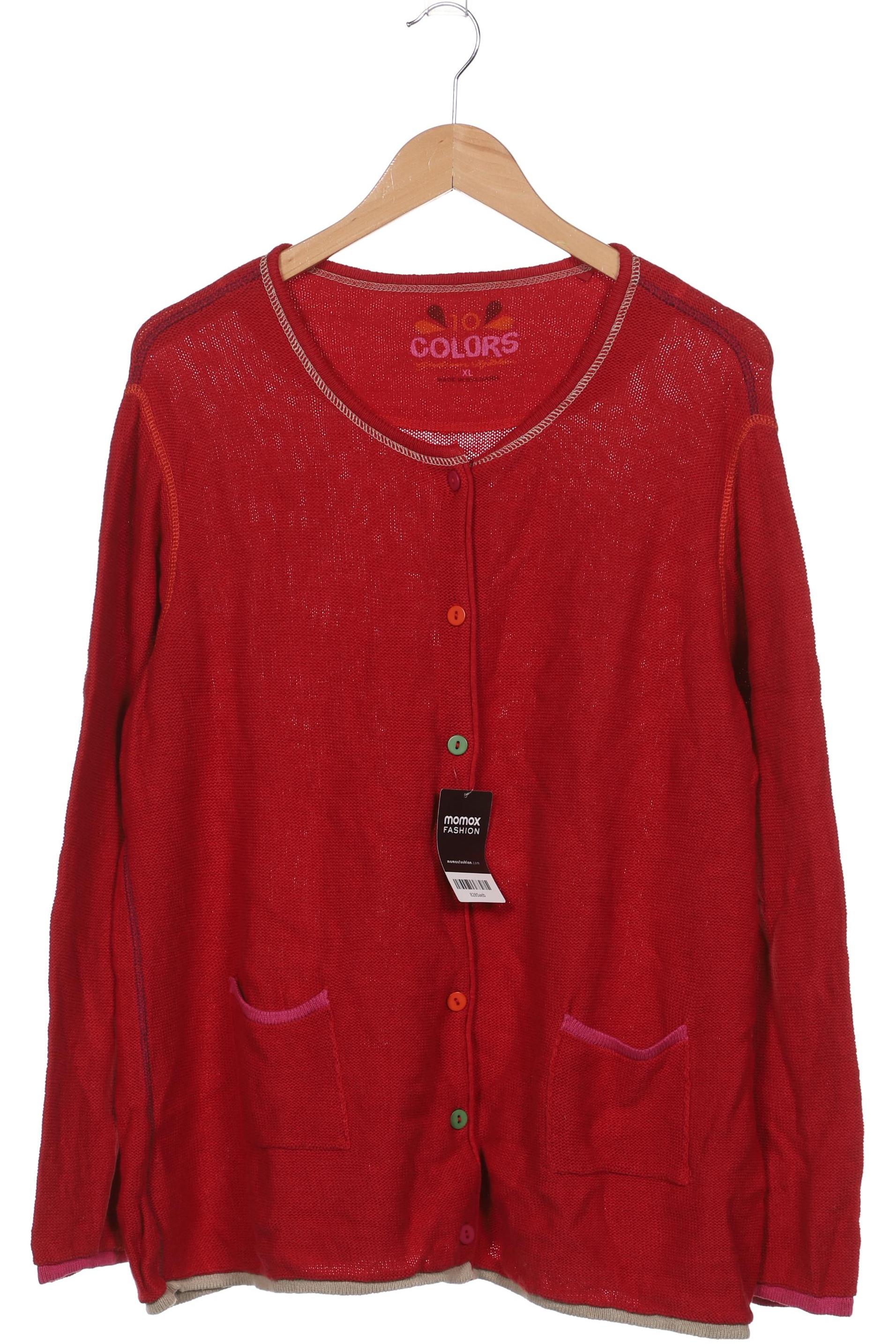 

Gudrun Sjödén Damen Strickjacke, rot, Gr. 44