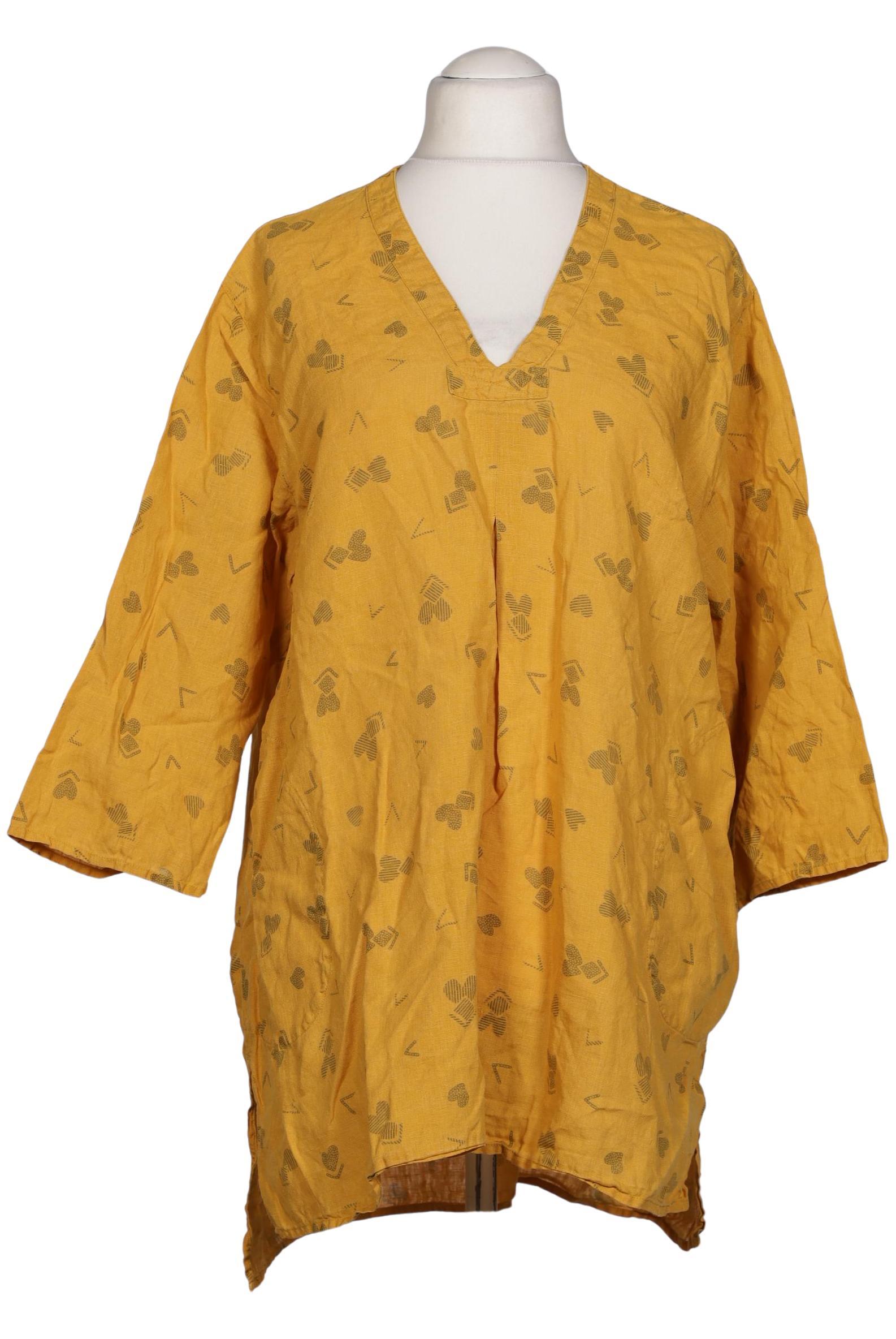 

Gudrun Sjödén Damen Bluse, gelb, Gr. 44