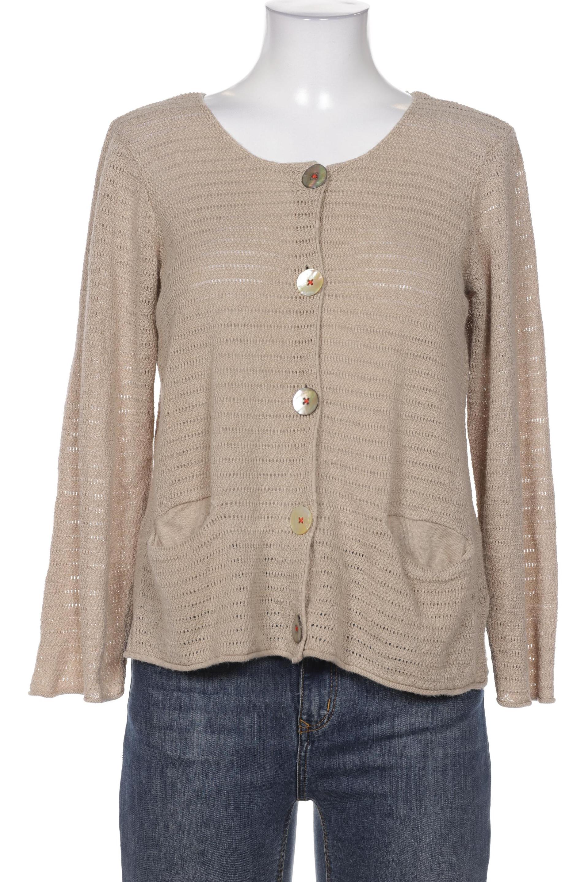 

Gudrun Sjödén Damen Strickjacke, beige, Gr. 36