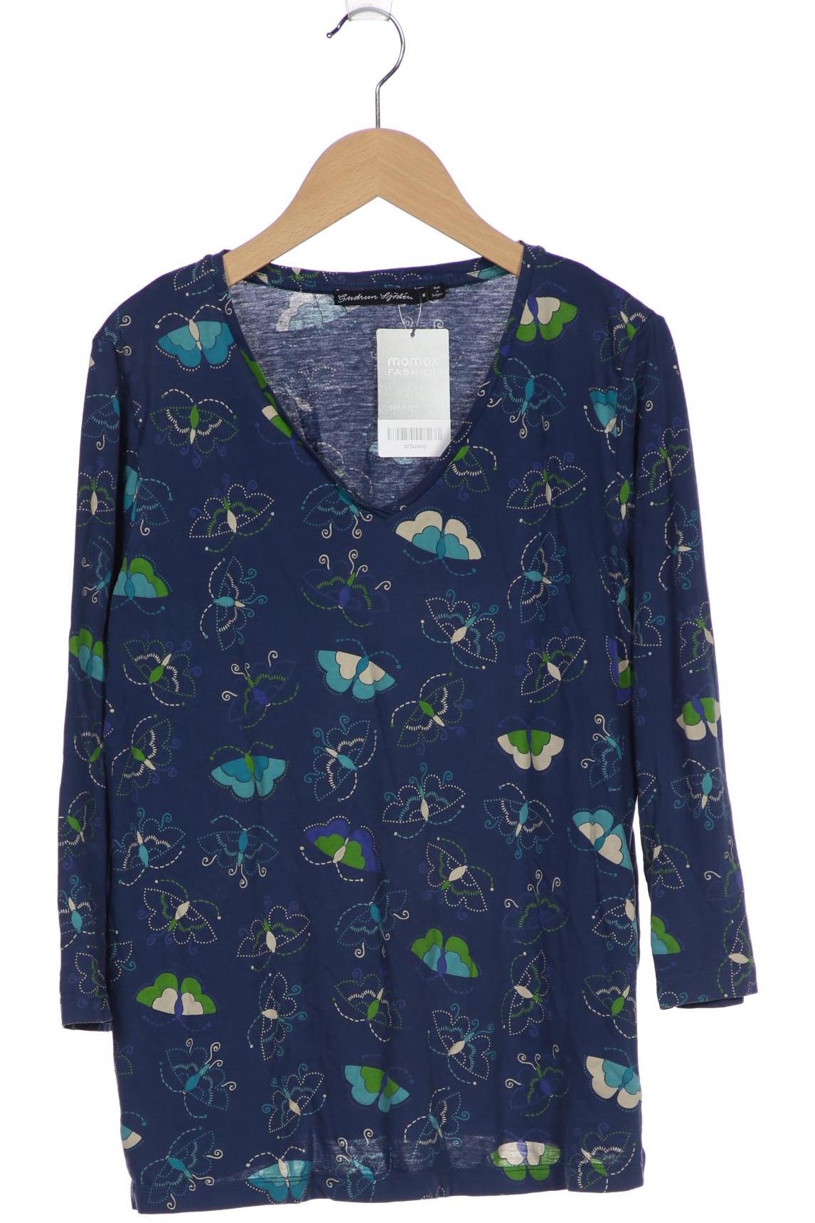 

Gudrun Sjödén Damen Langarmshirt, blau