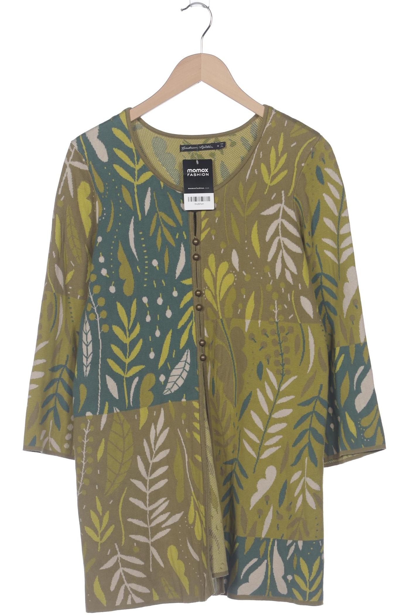 

Gudrun Sjödén Damen Strickjacke, grün, Gr. 38