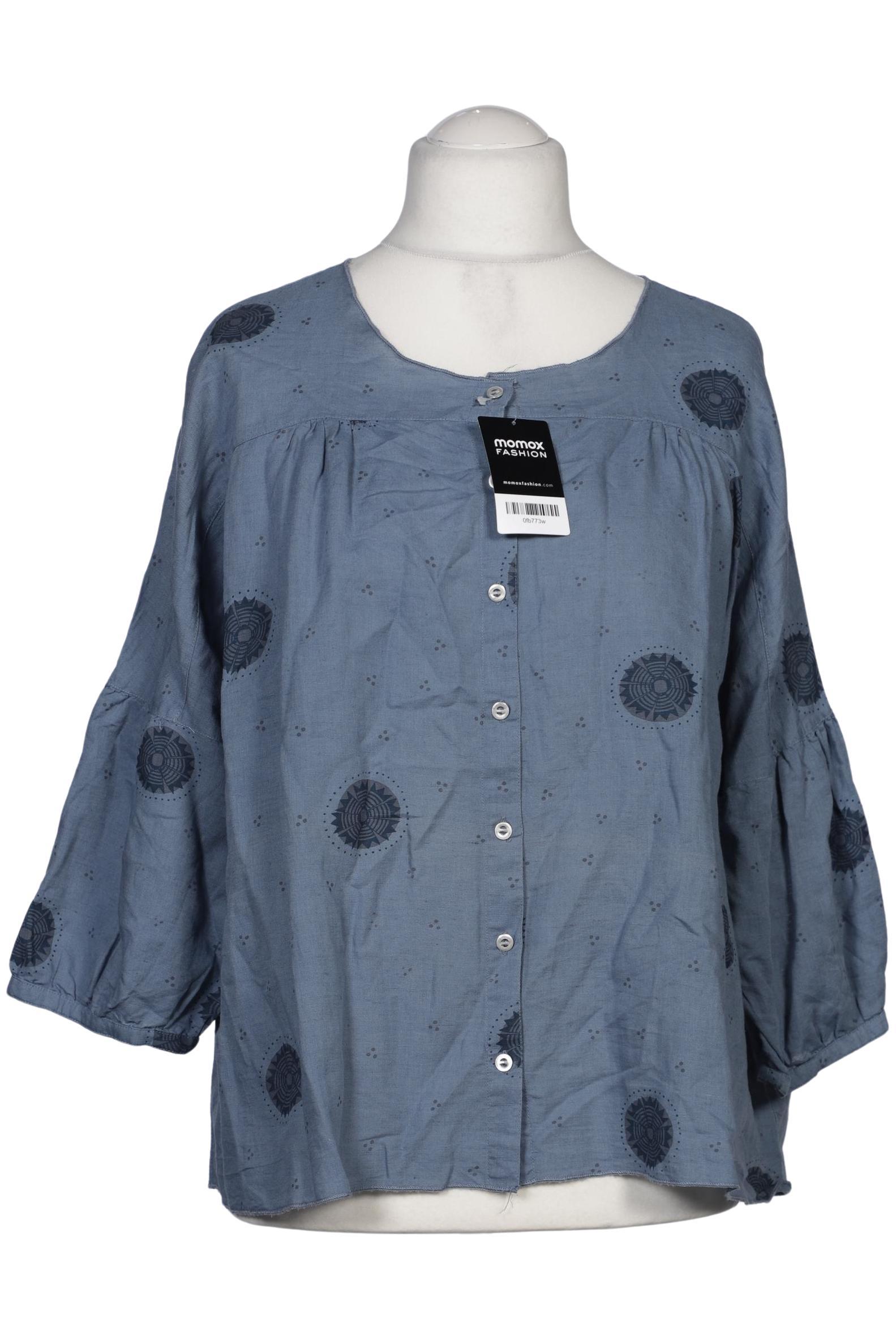 

Gudrun Sjödén Damen Bluse, blau, Gr. 42