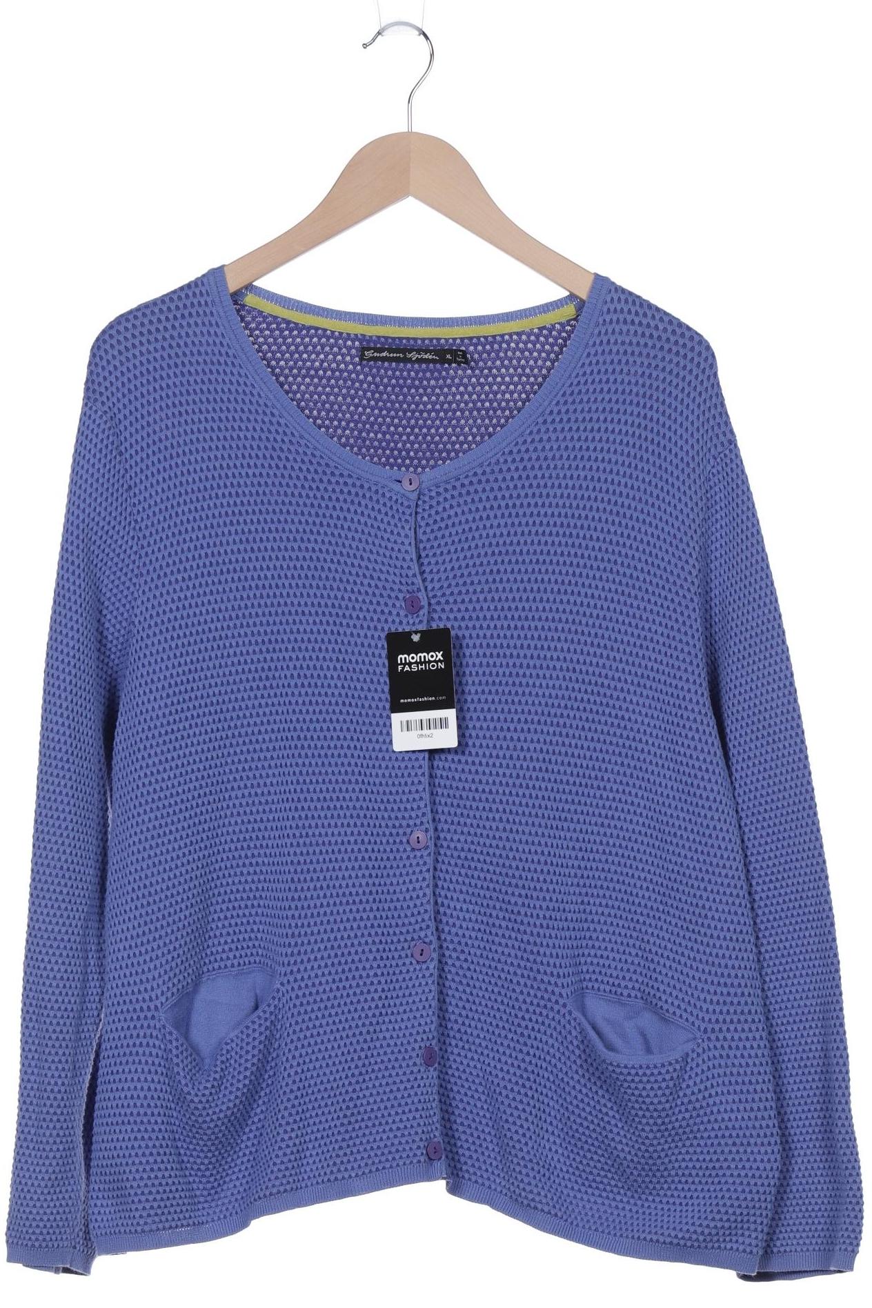 

Gudrun Sjödén Damen Strickjacke, blau, Gr. 44