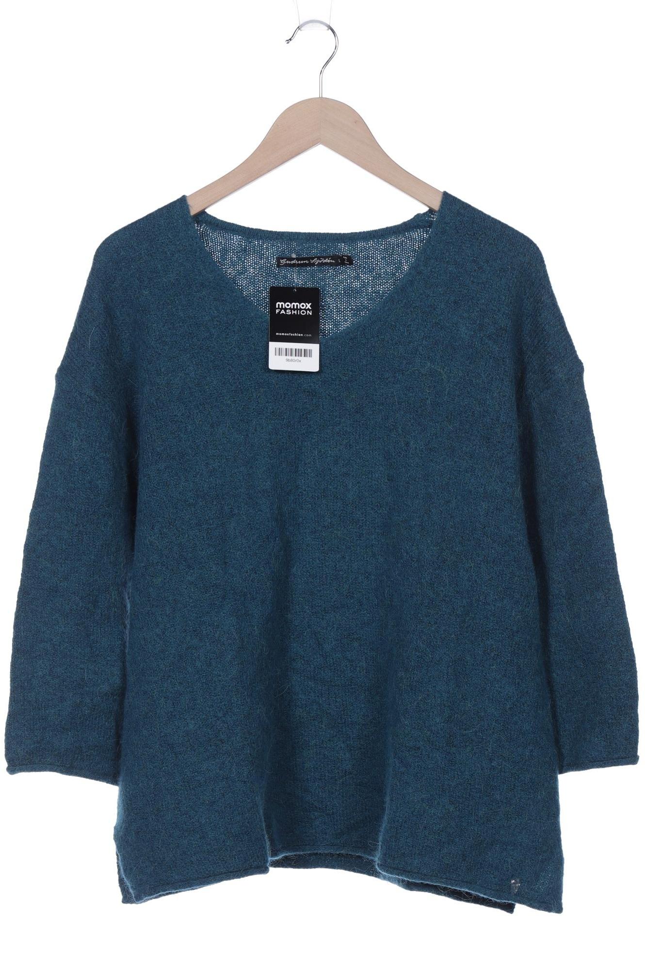

Gudrun Sjödén Damen Pullover, türkis, Gr. 42