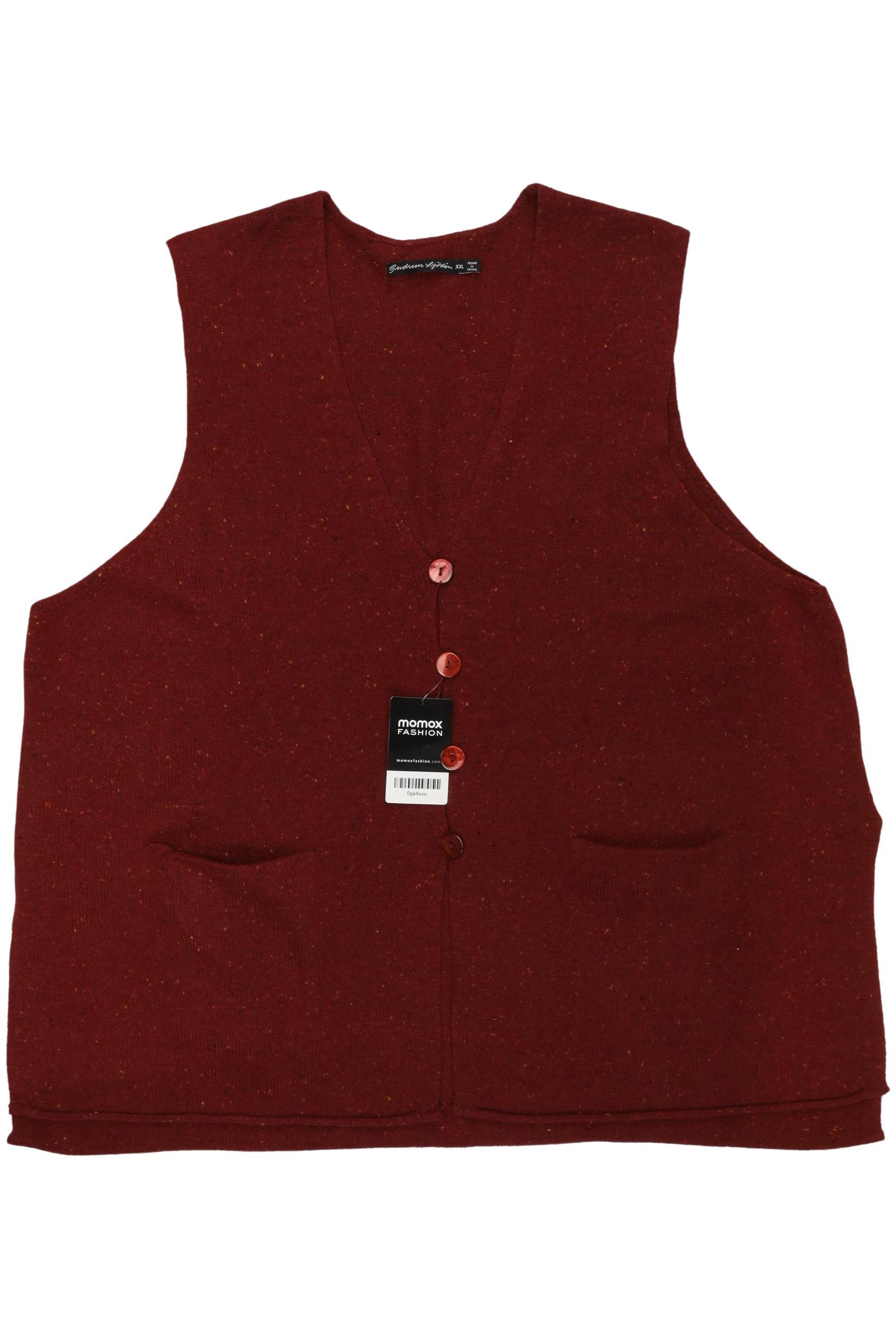 

Gudrun Sjödén Damen Weste, rot, Gr. 46