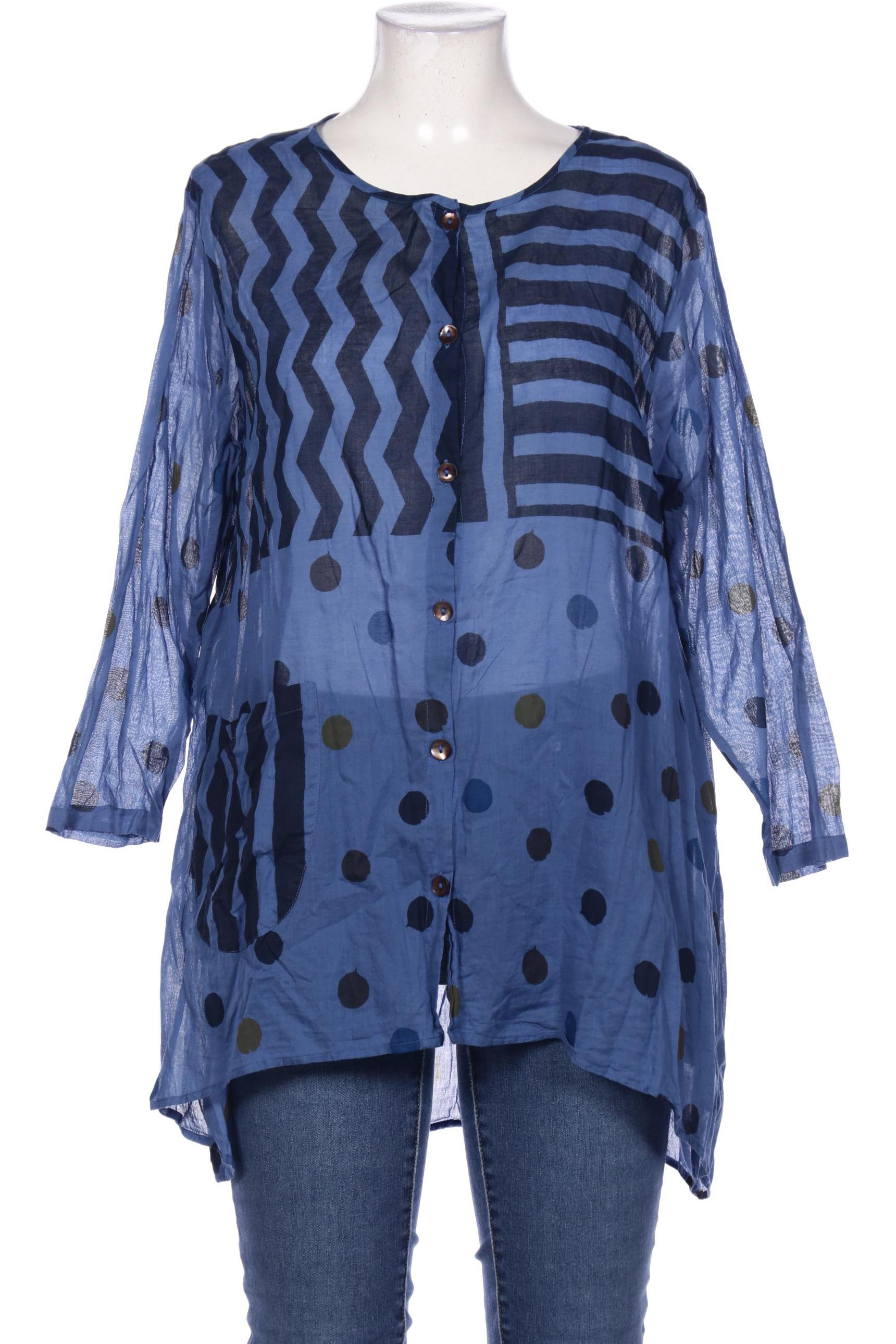 

Gudrun Sjödén Damen Bluse, blau, Gr. 42