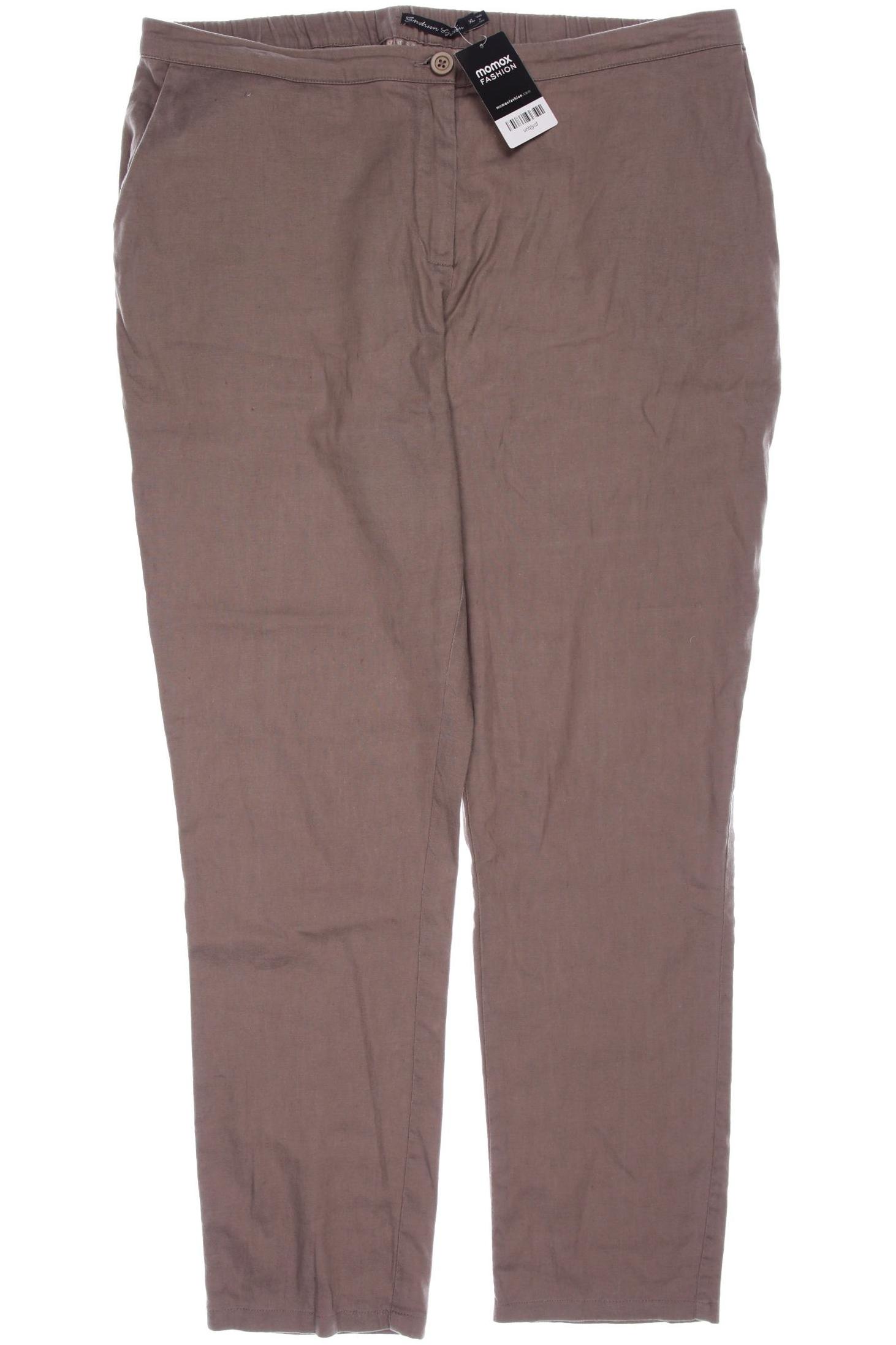 

Gudrun Sjödén Damen Stoffhose, braun, Gr. 0