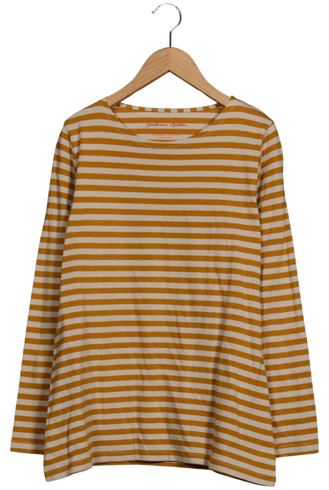 

Gudrun Sjödén Damen Langarmshirt, orange, Gr. 36