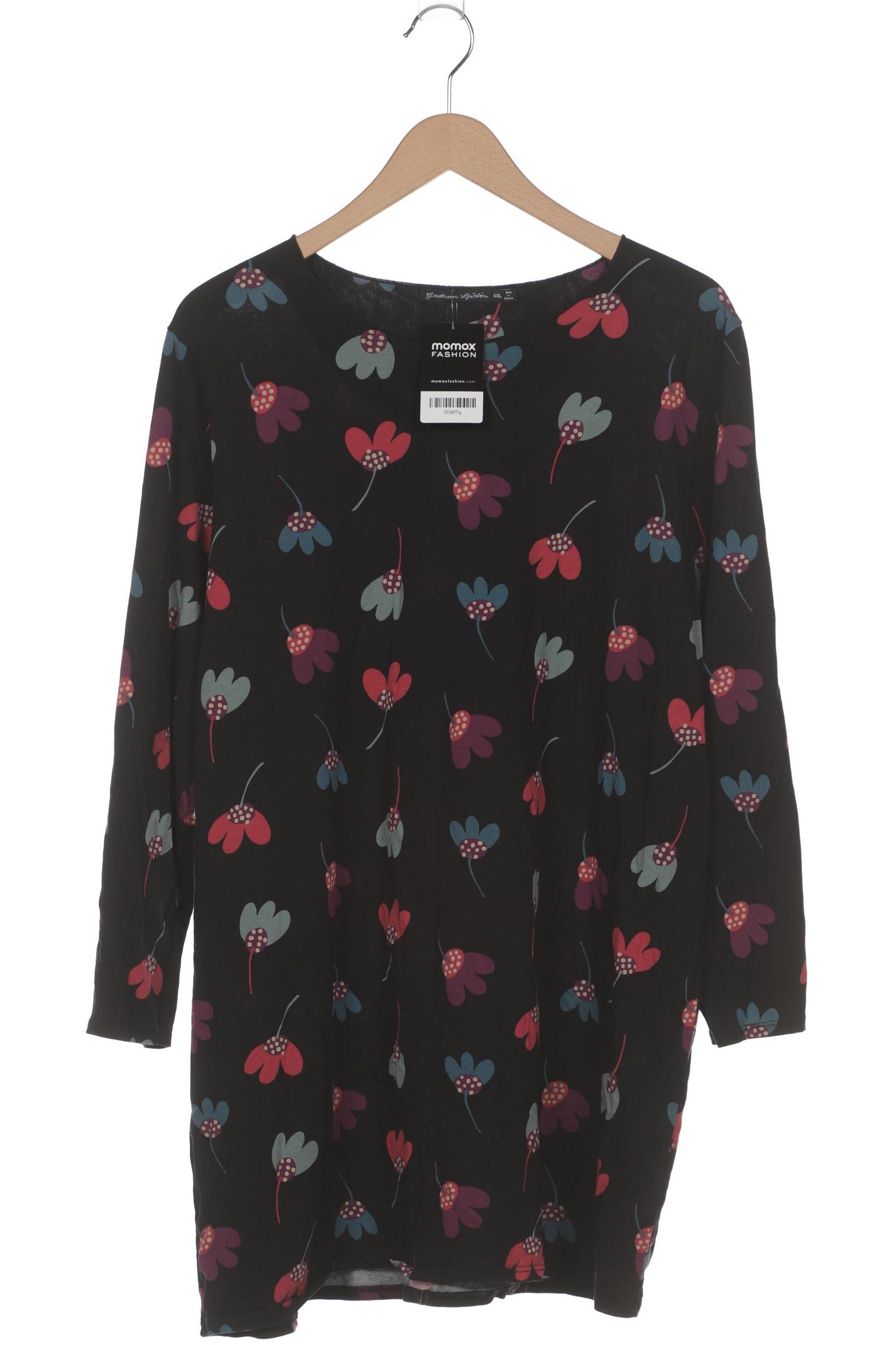 

Gudrun Sjödén Damen Langarmshirt, schwarz, Gr. 46