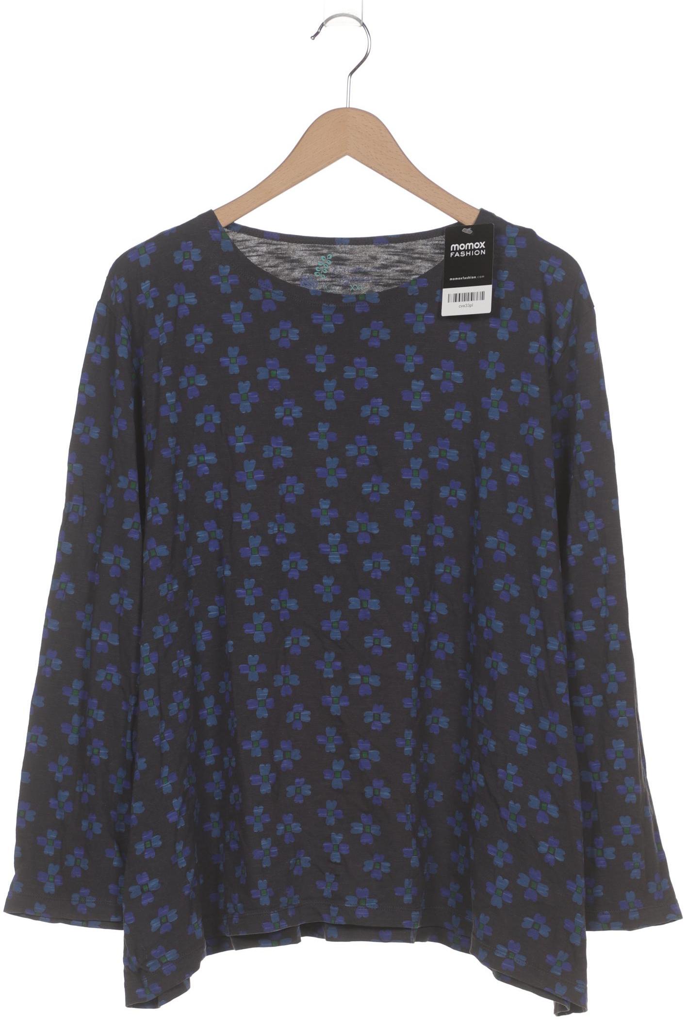 

Gudrun Sjödén Damen Langarmshirt, marineblau, Gr. 46