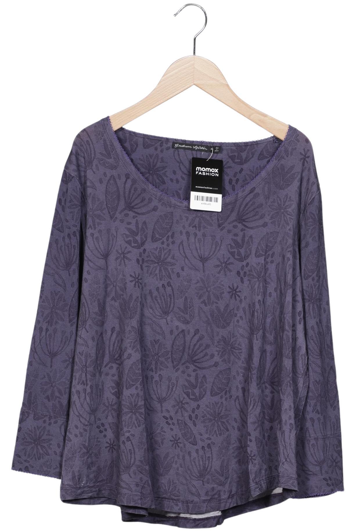 

Gudrun Sjödén Damen Langarmshirt, flieder, Gr. 44