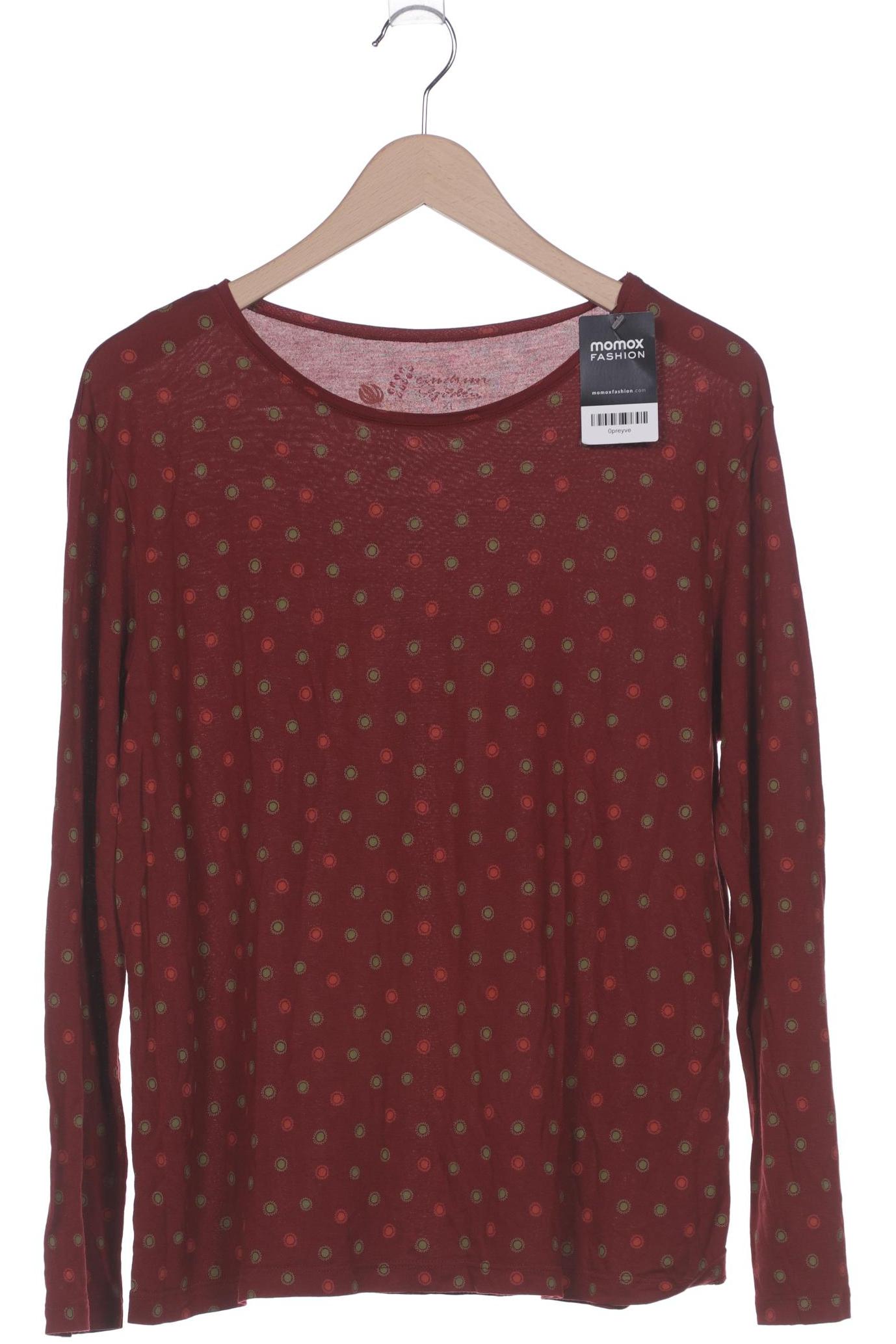 

Gudrun Sjödén Damen Langarmshirt, bordeaux, Gr. 44