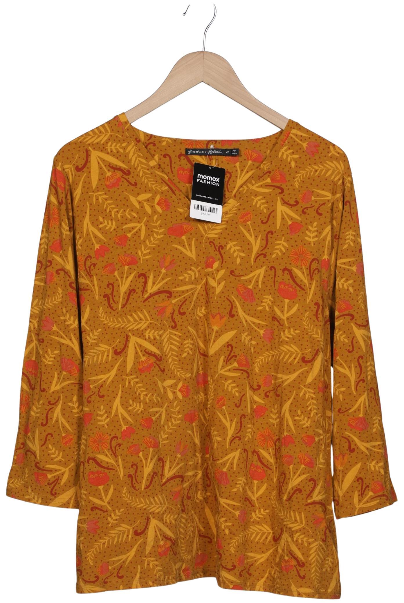 

Gudrun Sjödén Damen Langarmshirt, gelb, Gr. 46