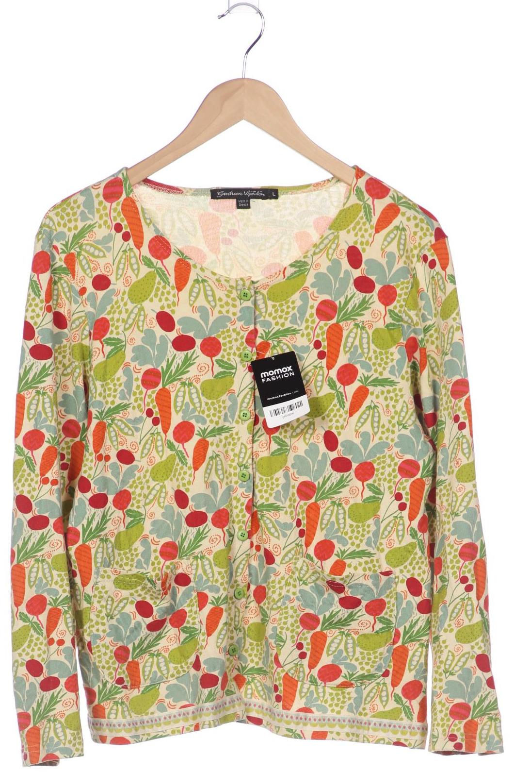 

Gudrun Sjödén Damen Strickjacke, grün, Gr. 42