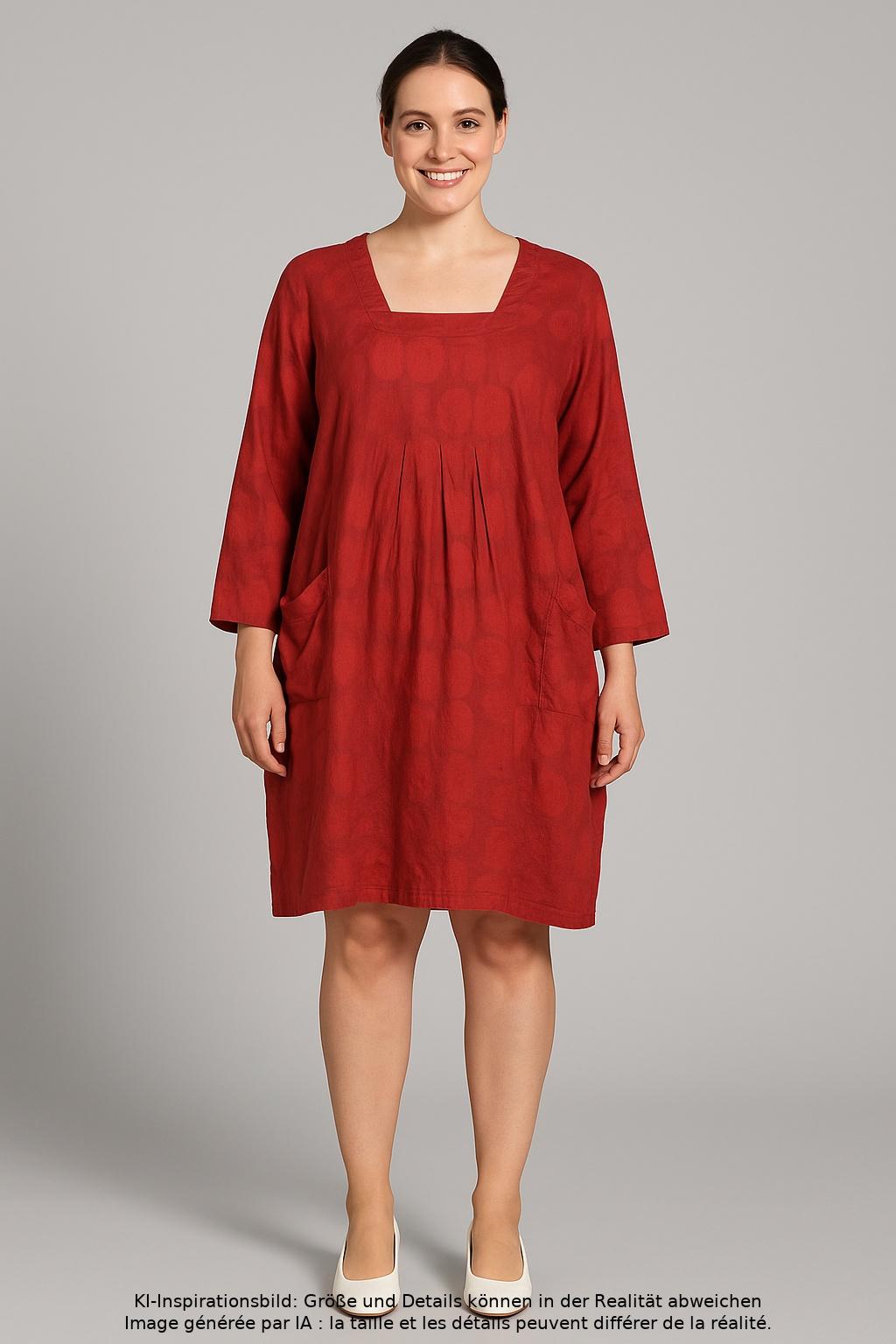 

Gudrun Sjödén Damen Kleid, rot, Gr. 42
