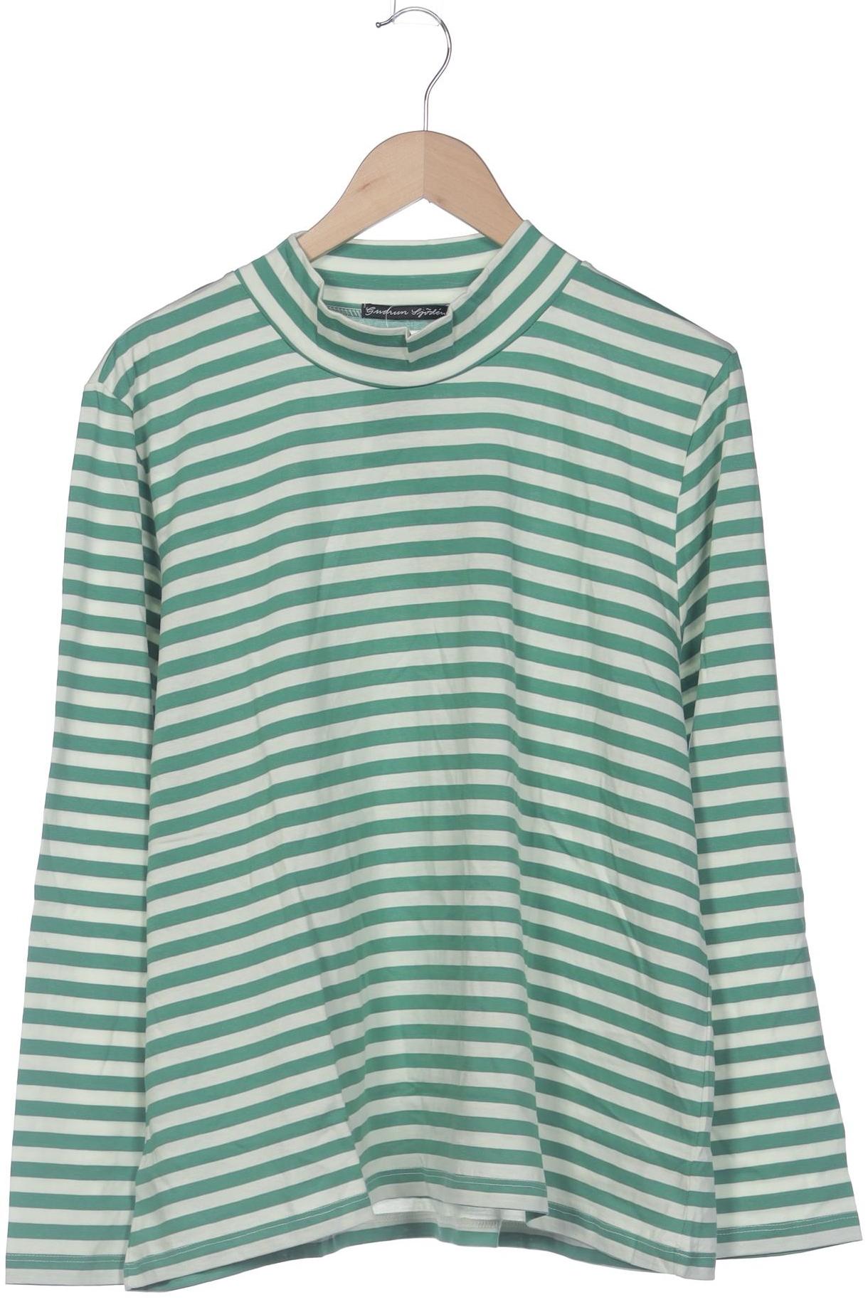 

Gudrun Sjödén Damen Langarmshirt, grün, Gr. 44