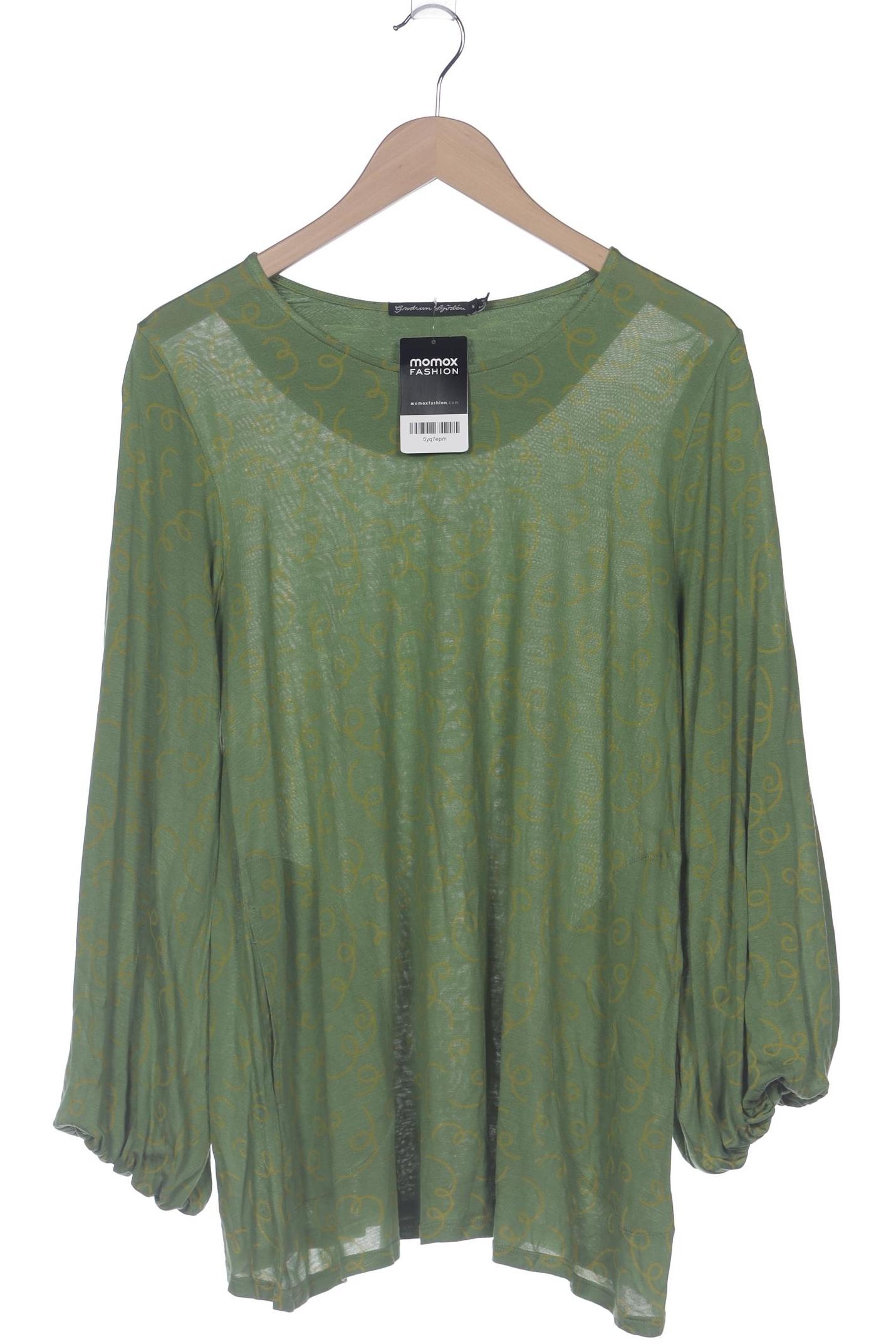 

Gudrun Sjödén Damen Langarmshirt, grün, Gr. 38