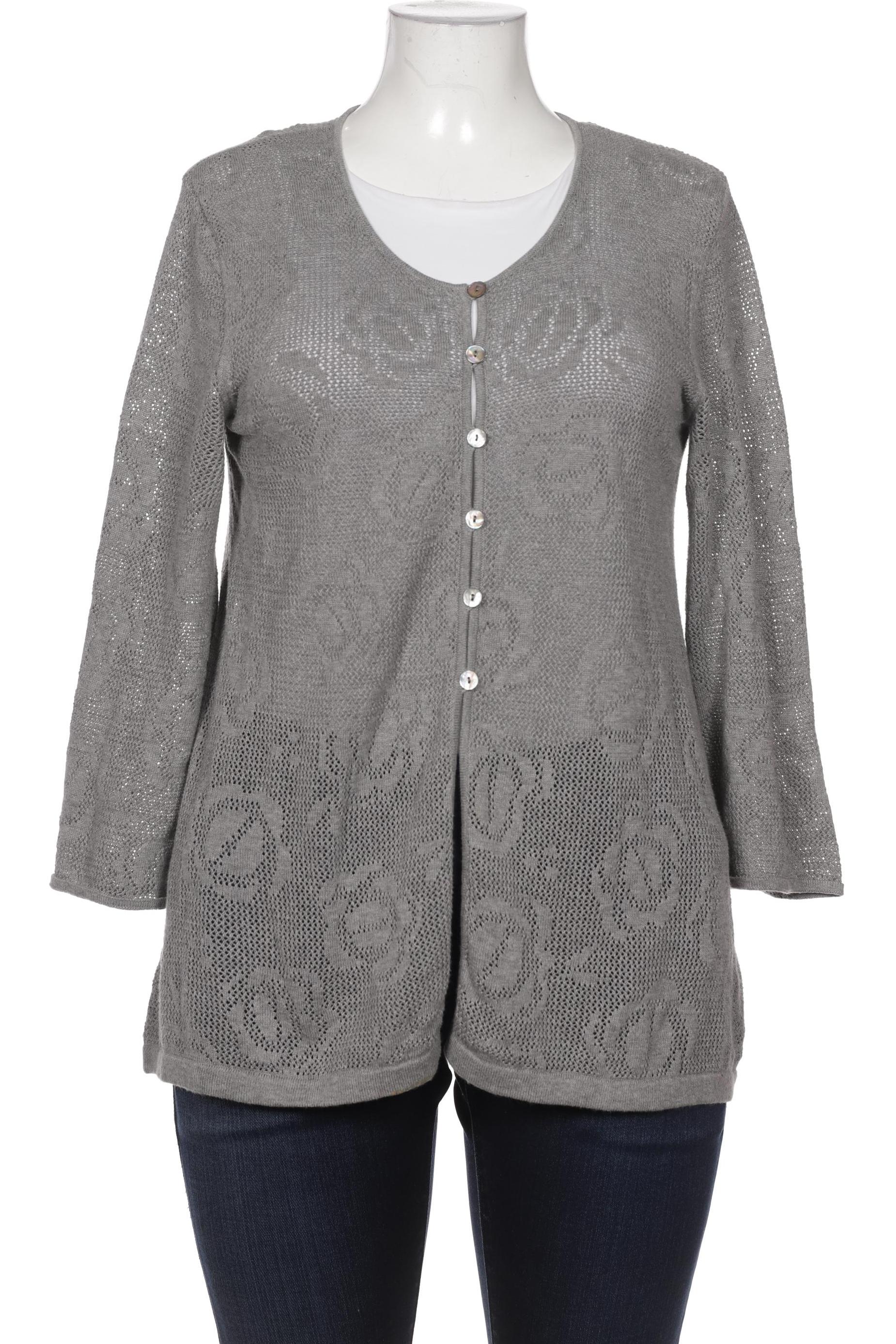 

Gudrun Sjödén Damen Strickjacke, grau, Gr. 42