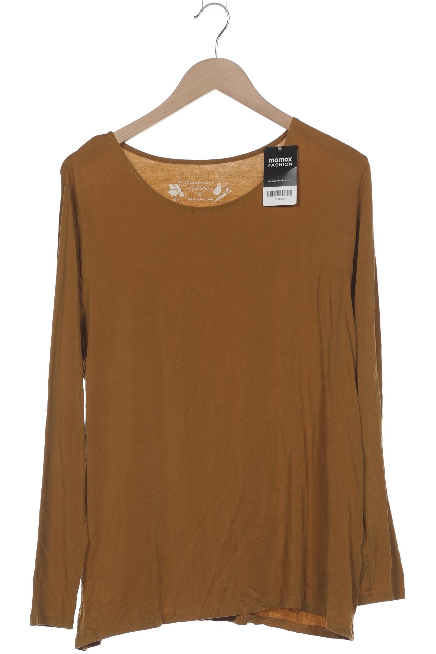 

Gudrun Sjödén Damen Langarmshirt, braun, Gr. 44