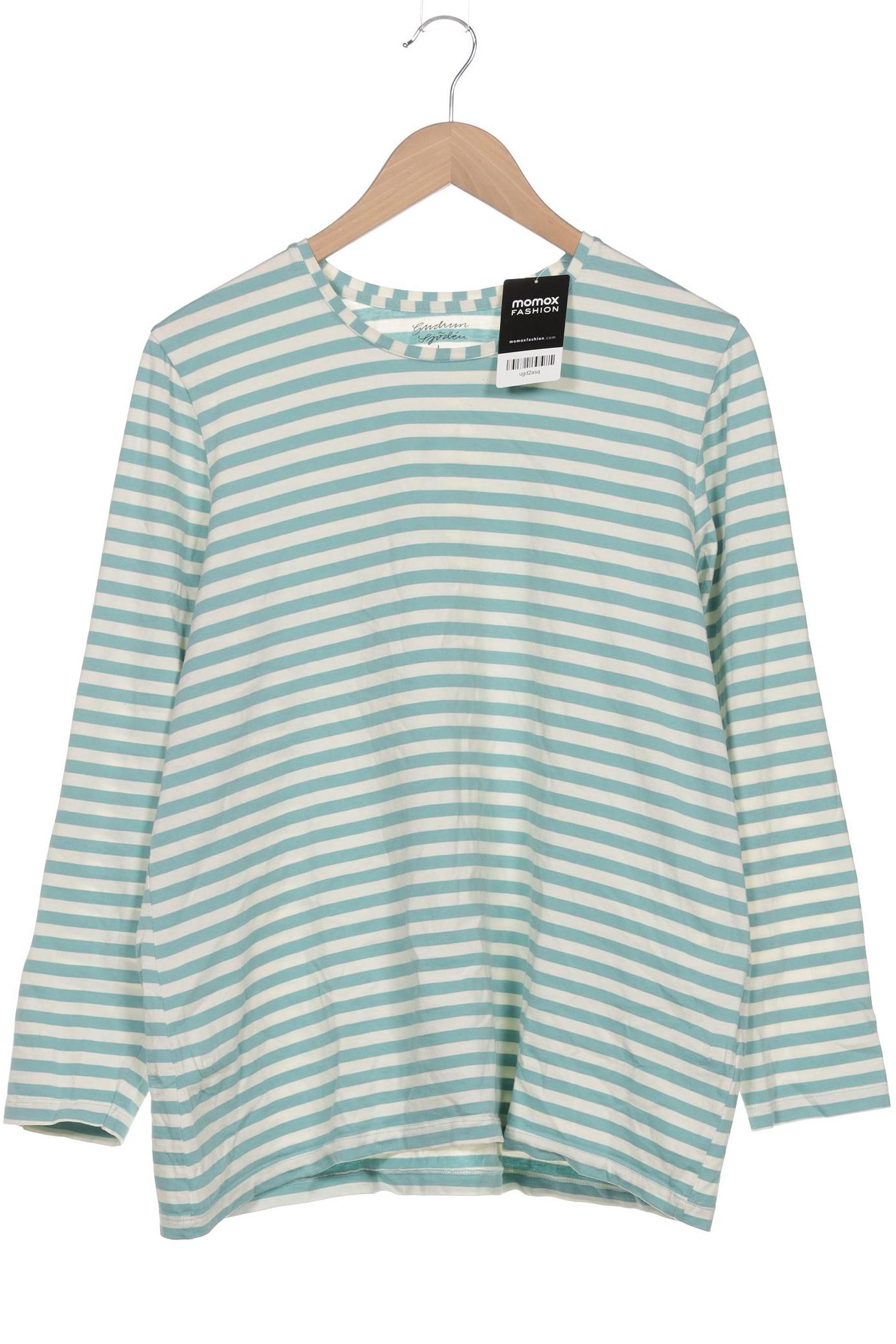 

Gudrun Sjödén Damen Langarmshirt, blau, Gr. 42