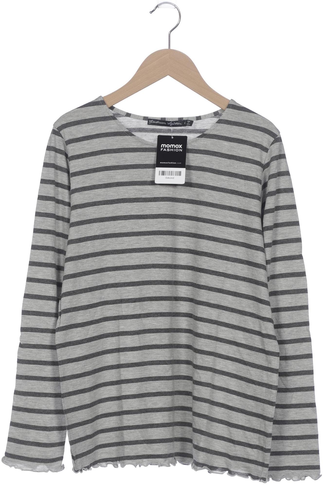 

Gudrun Sjödén Damen Langarmshirt, grau, Gr. 38