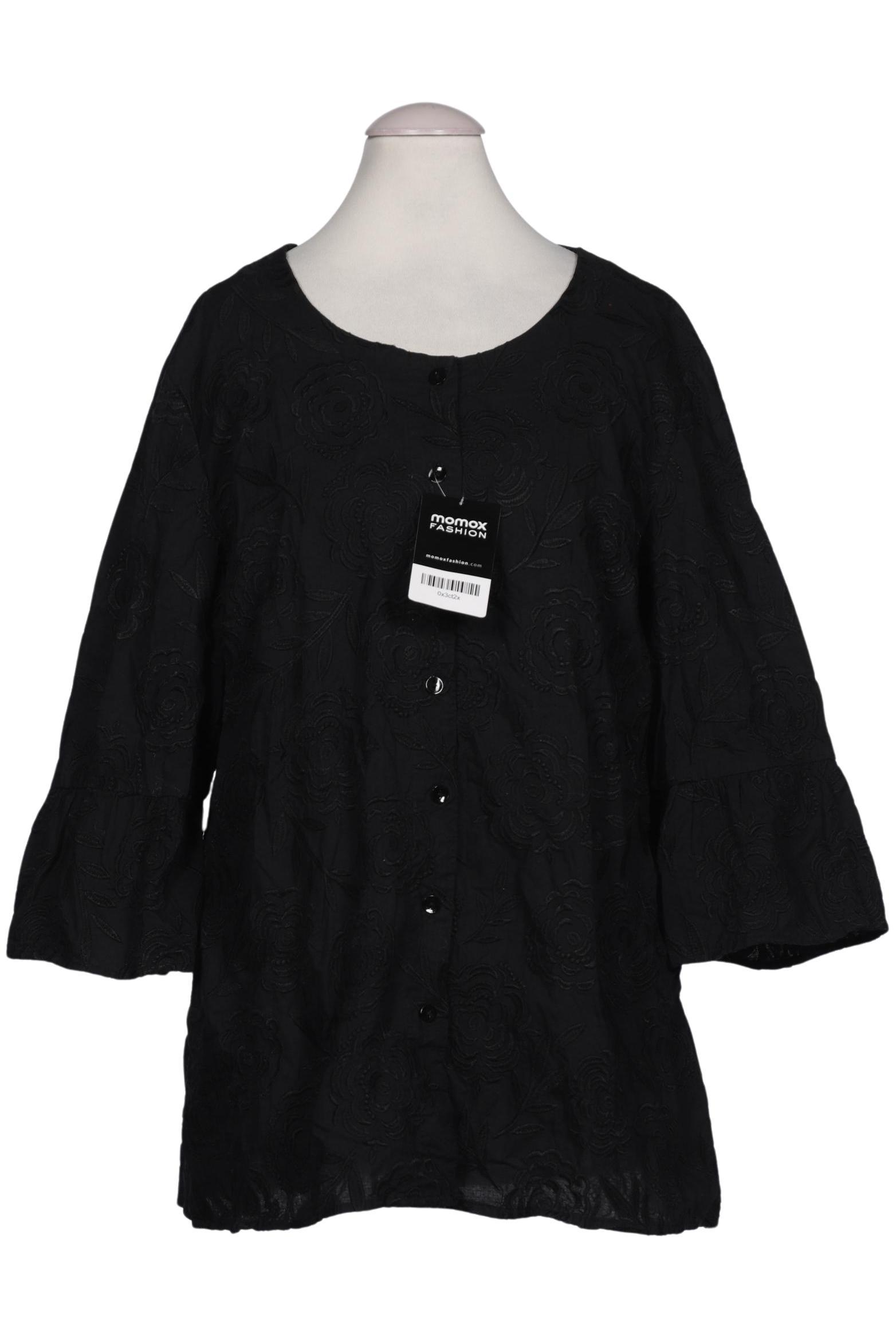

Gudrun Sjödén Damen Bluse, schwarz, Gr. 38