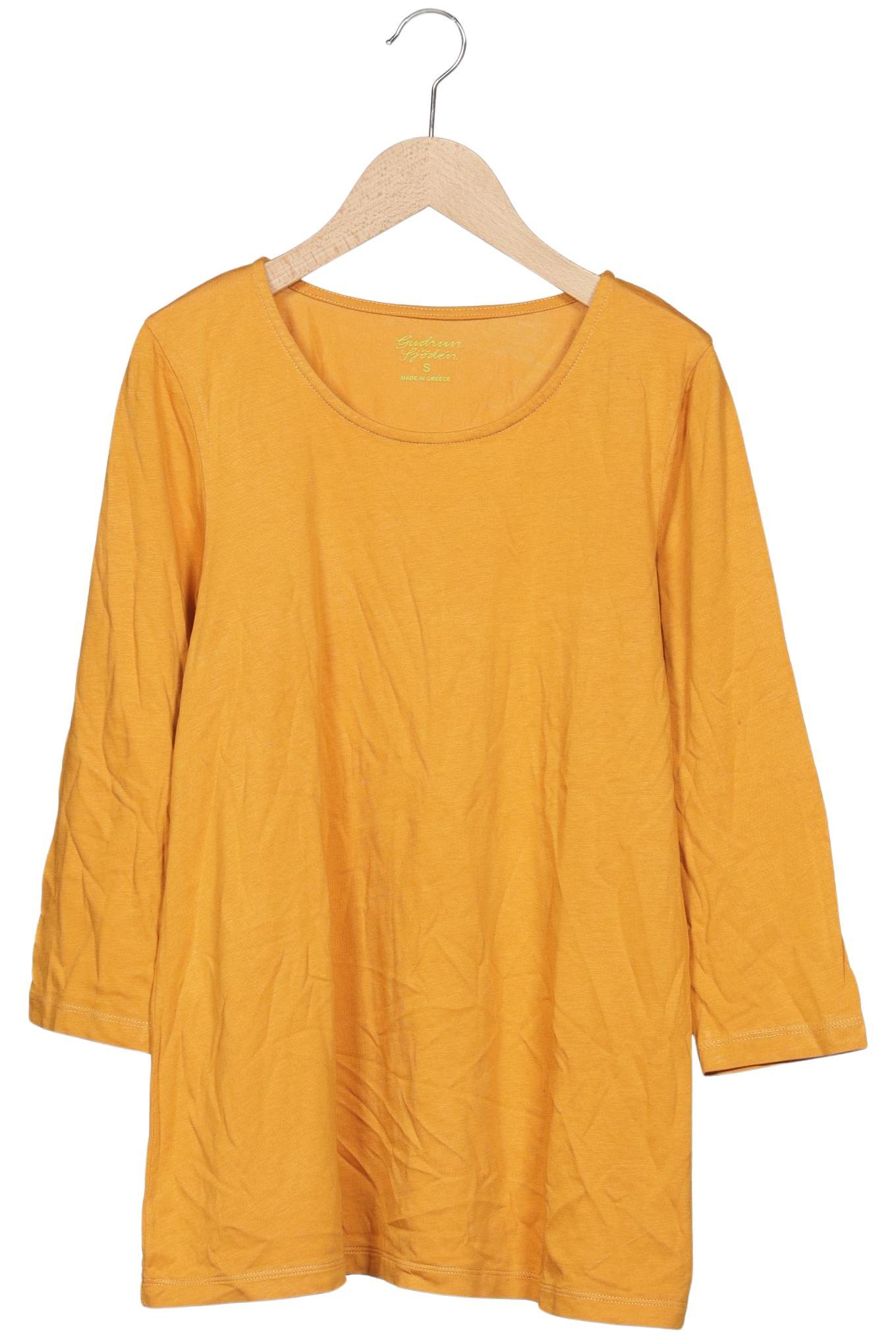 

Gudrun Sjödén Damen Langarmshirt, gelb, Gr. 36