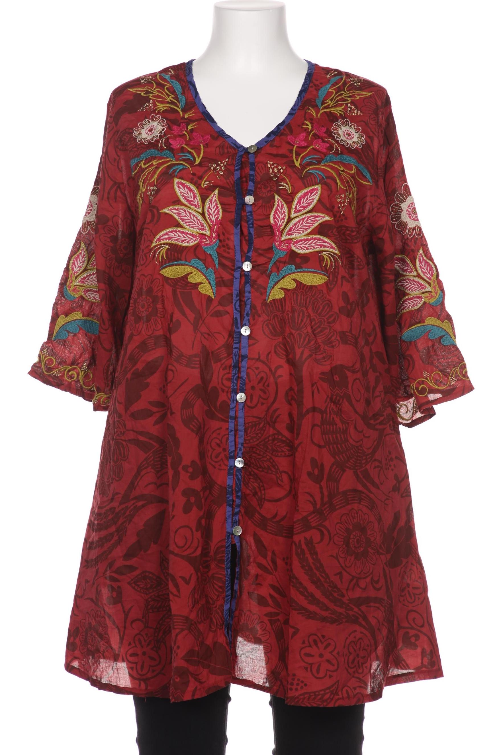 

Gudrun Sjödén Damen Bluse, rot, Gr. 48