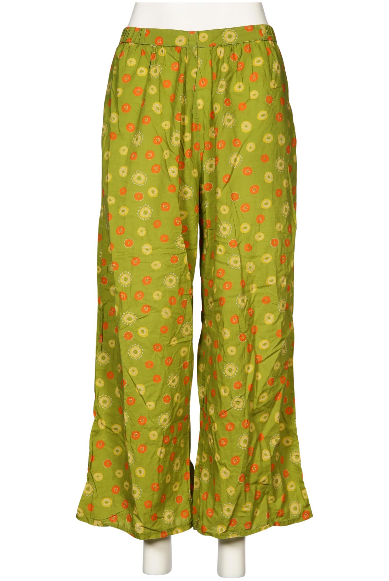 

Gudrun Sjödén Damen Stoffhose, grün, Gr. 0