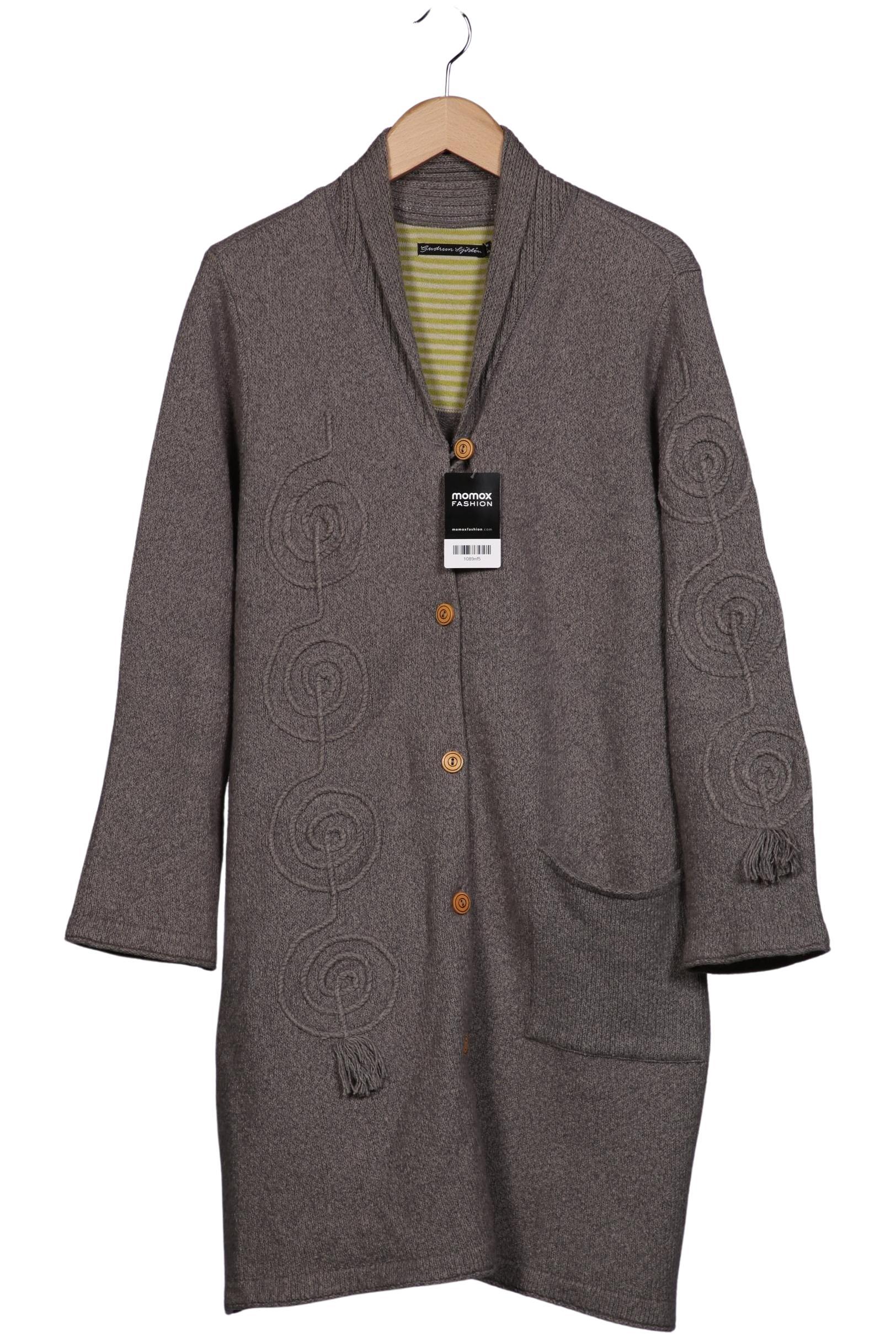 

Gudrun Sjödén Damen Strickjacke, grau, Gr. 42