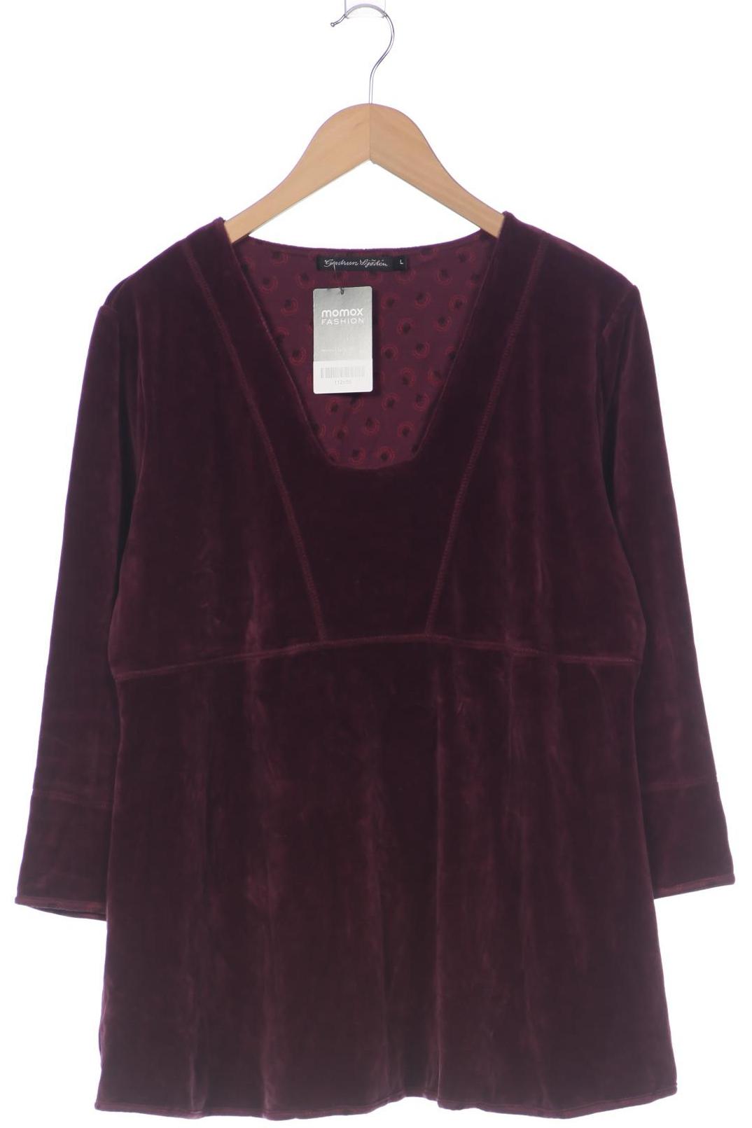 

Gudrun Sjödén Damen Sweatshirt, bordeaux, Gr. 42