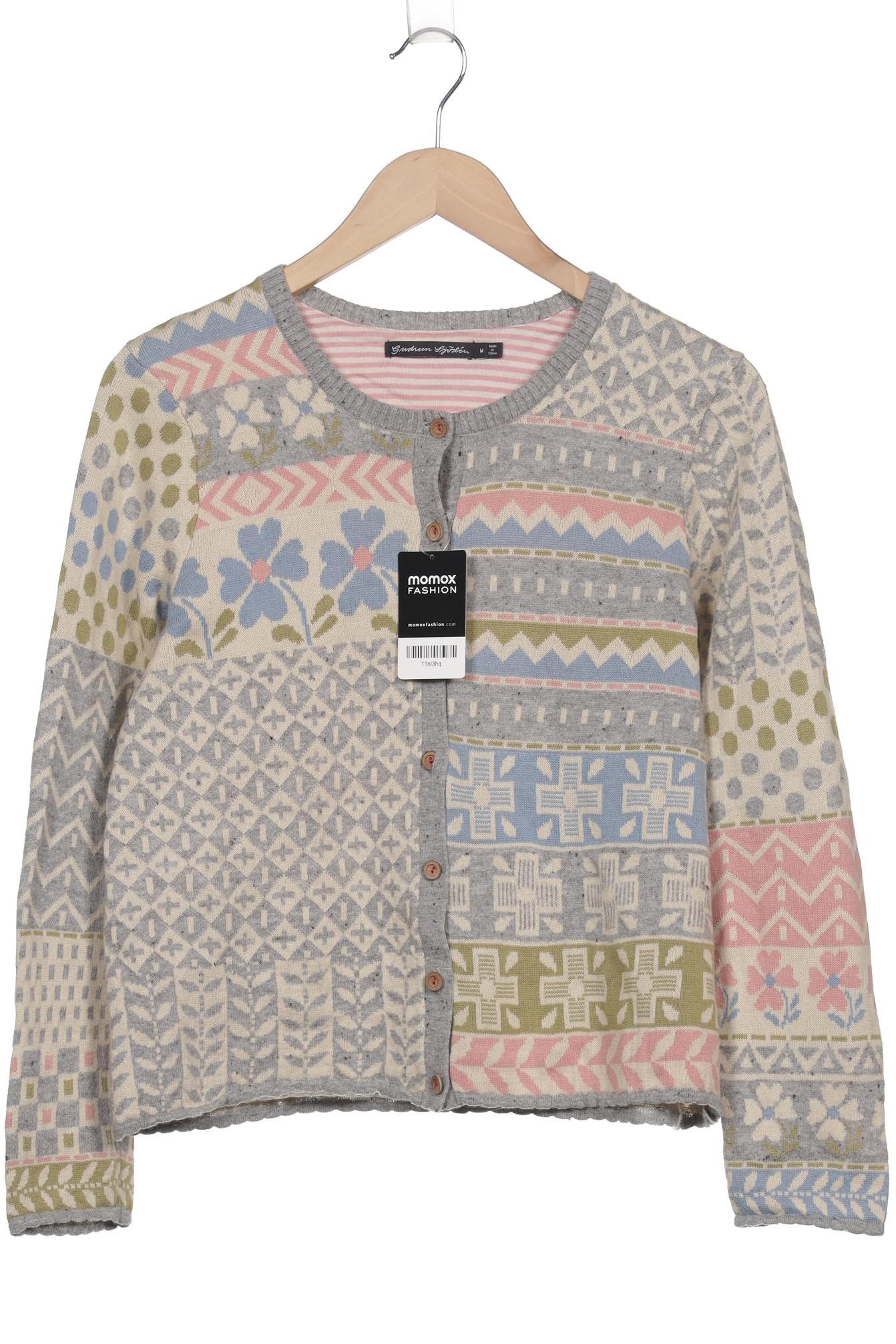 

Gudrun Sjödén Damen Strickjacke, grau, Gr. 38