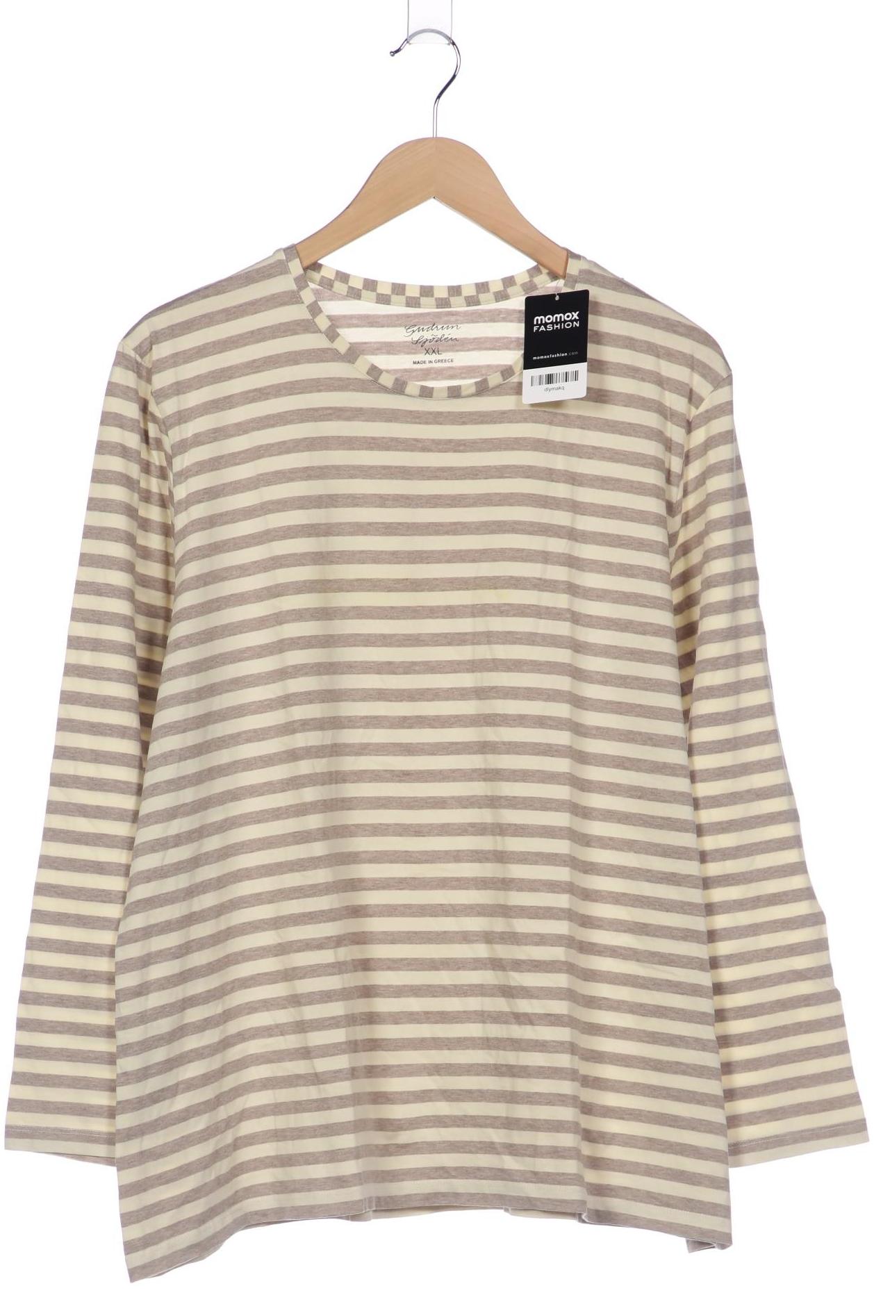 

Gudrun Sjödén Damen Langarmshirt, cremeweiß, Gr. 46