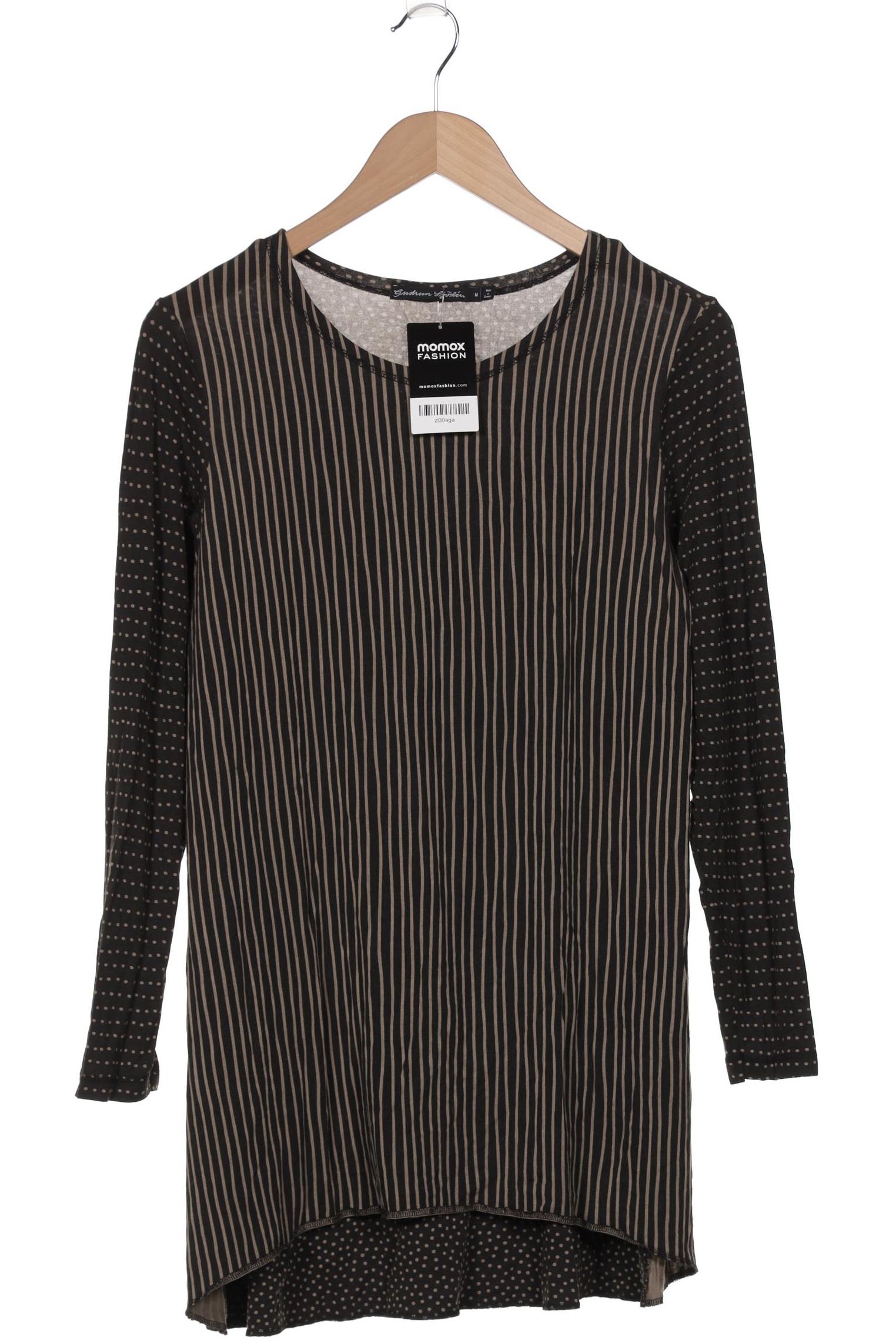 

Gudrun Sjödén Damen Langarmshirt, braun, Gr. 38