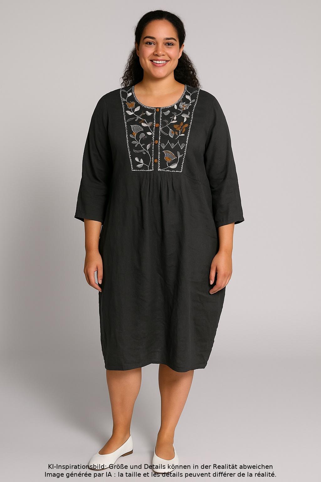 

Gudrun Sjödén Damen Kleid, grau, Gr. 44