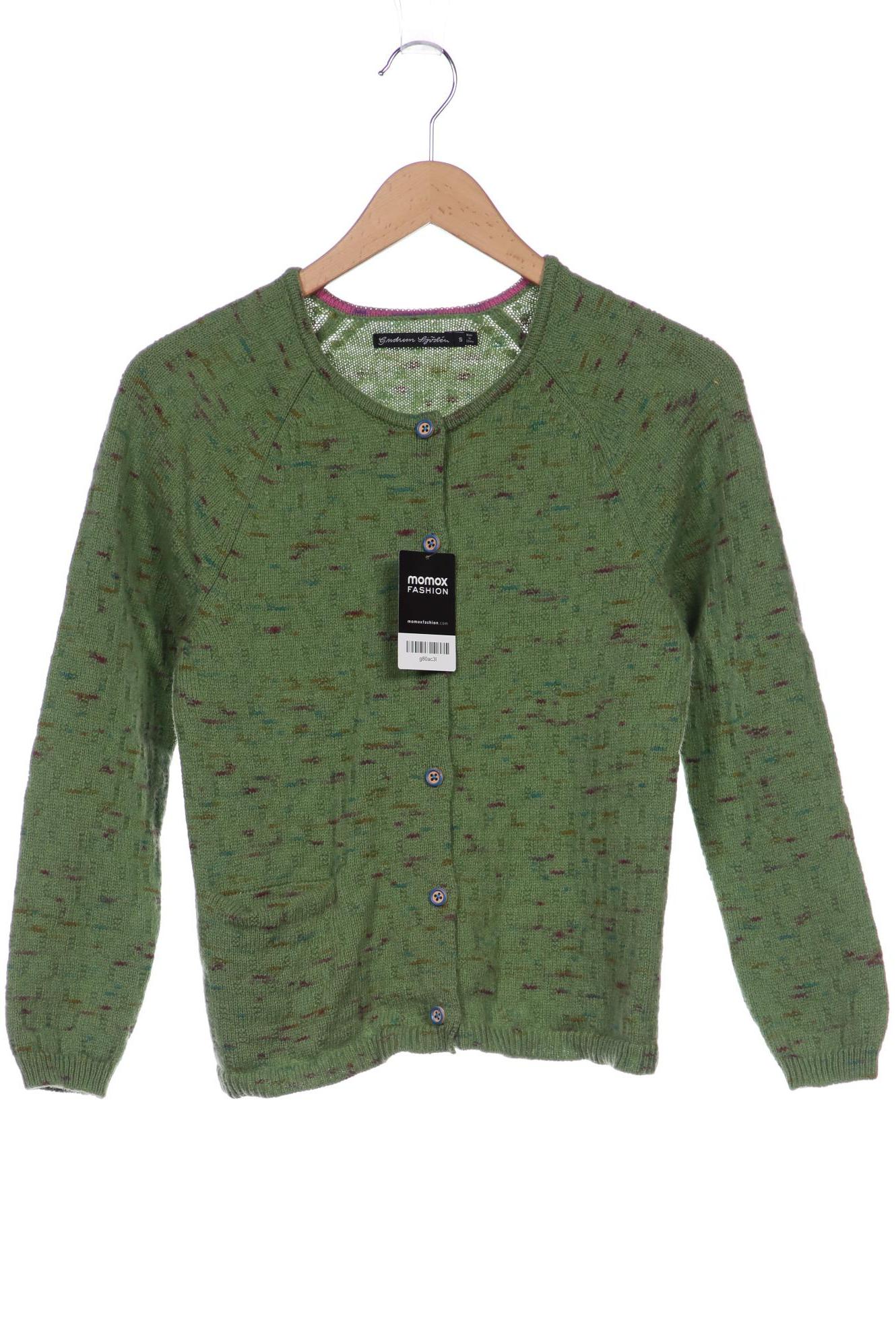 

Gudrun Sjödén Damen Strickjacke, grün, Gr. 36
