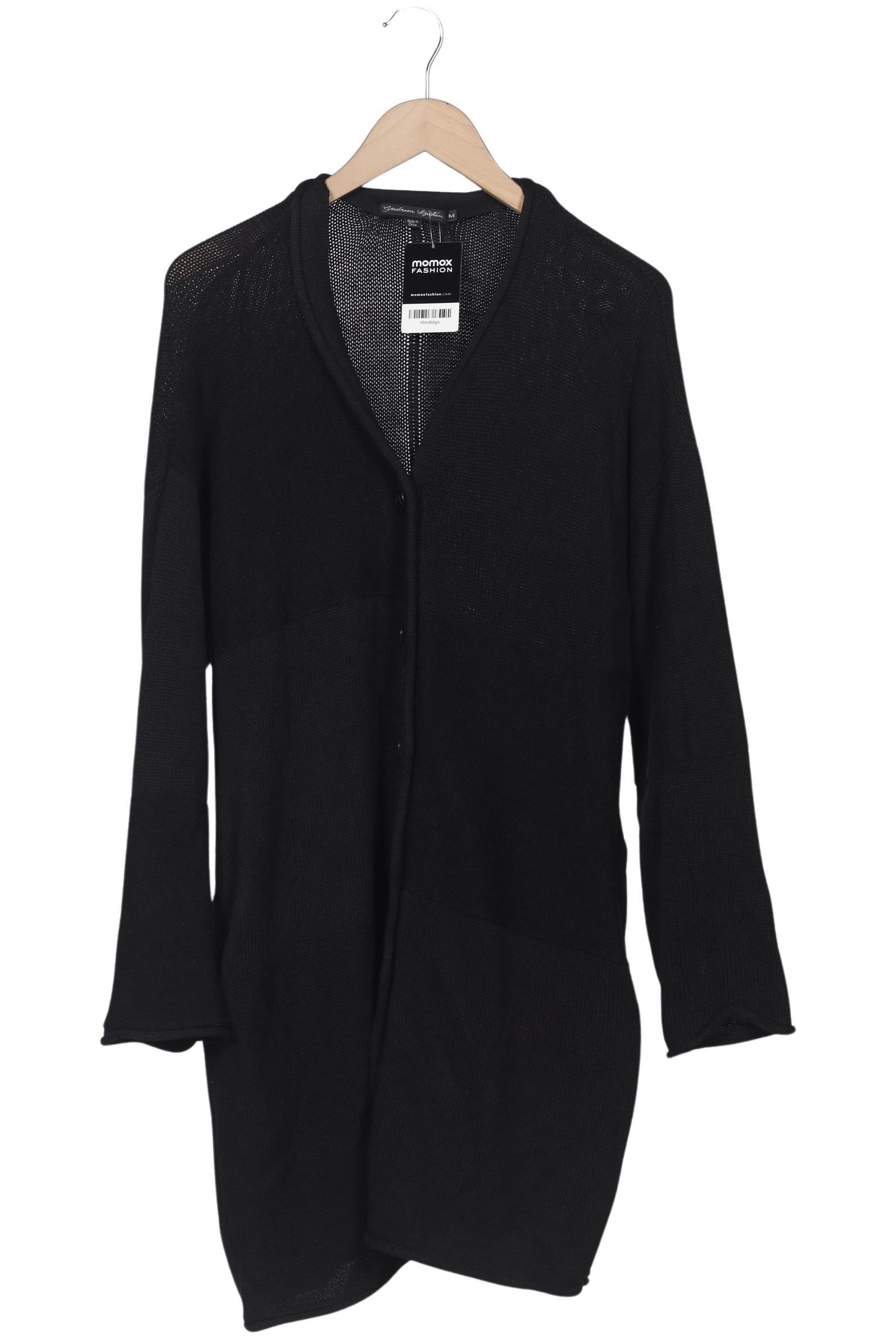 

Gudrun Sjödén Damen Strickjacke, schwarz, Gr. 38